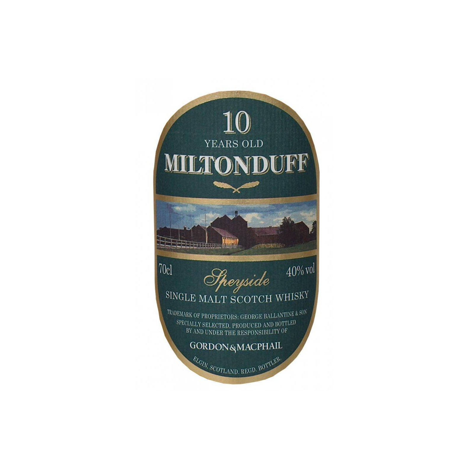 Miltonduff Licensed Bottling 10 Years Single Malt Whisky 3