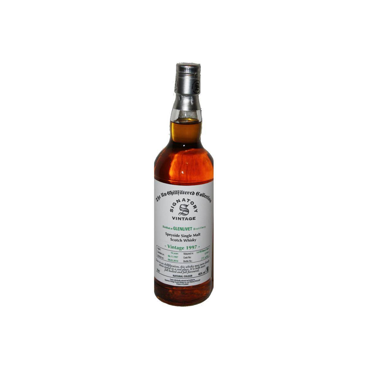 The Glenlivet The Un-Chillfiltered Collection 1997 16 Years Single Malt Whisky