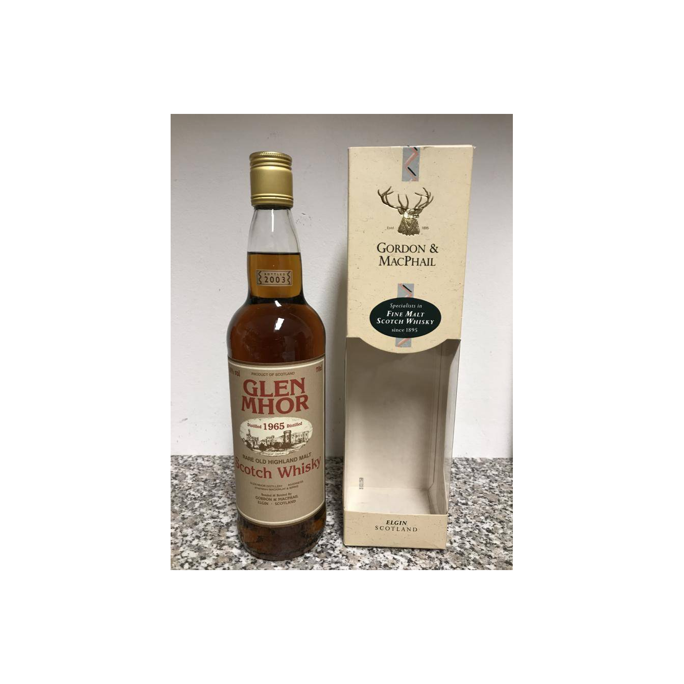 Glen Mhor Licensed Bottling 1965 38 Years Single Malt Whisky 2