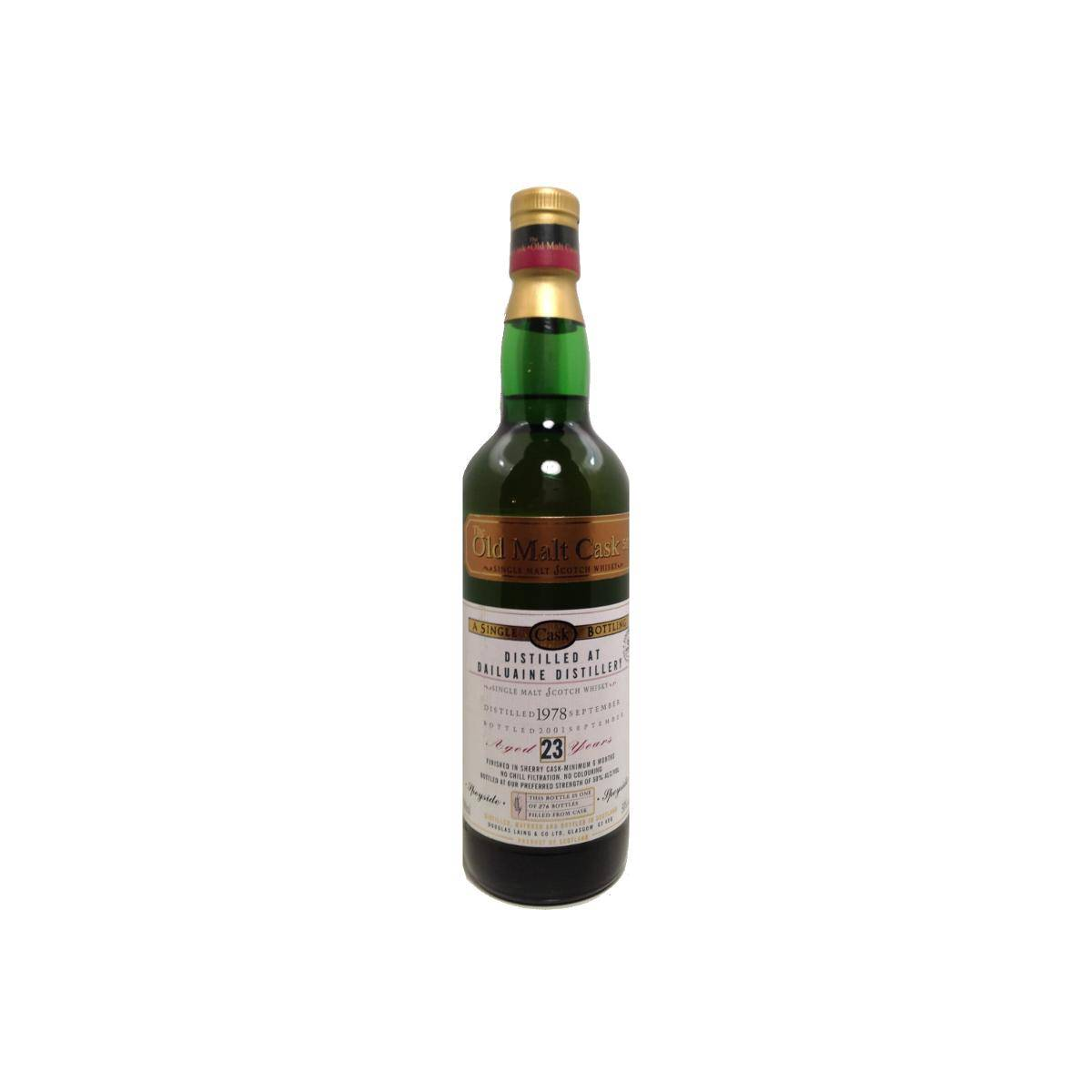 Dailuaine Old Malt Cask 1978 23 Years Single Malt Whisky