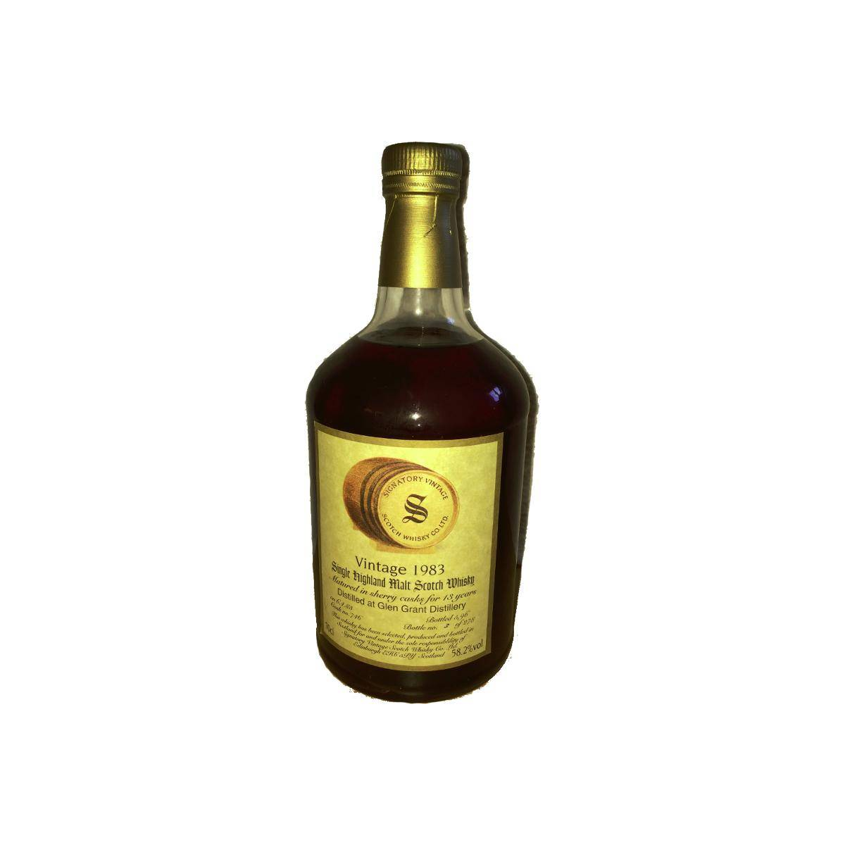 Glen Grant Vintage Collection - Dumpy 1983 13 Years Single Malt Whisky