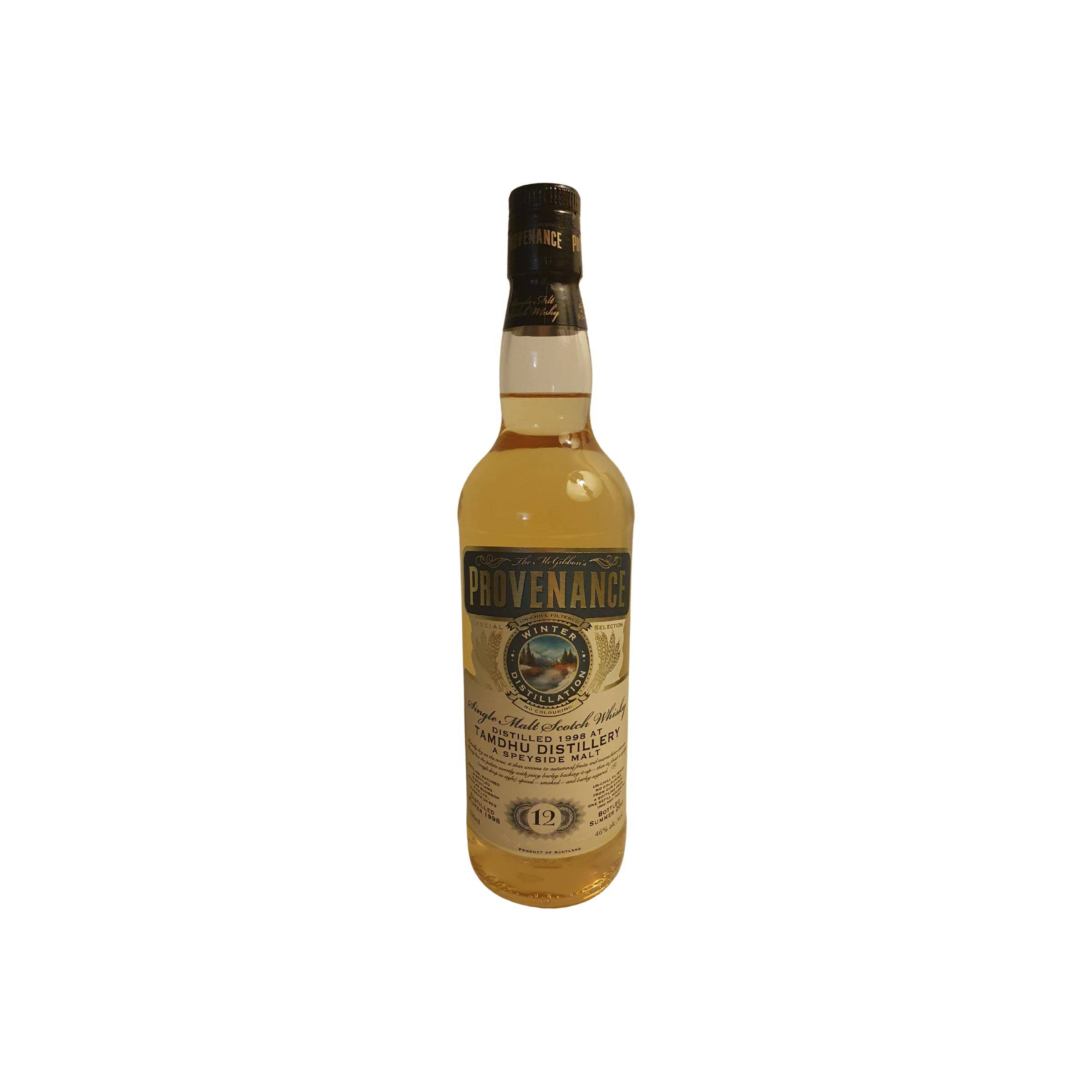 Tamdhu McGibbon's Provenance 1998 12 Years Single Malt Whisky