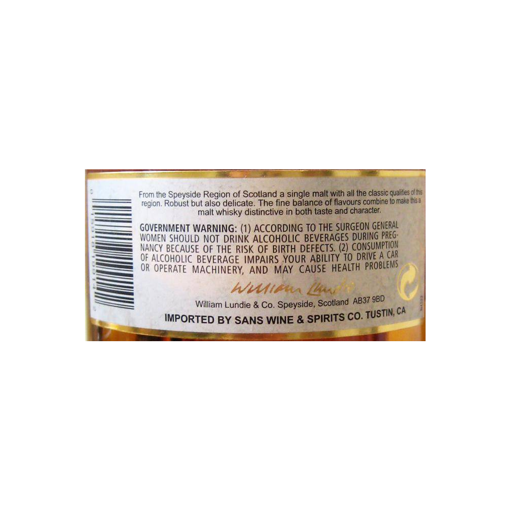 Lismore Single Malt 2