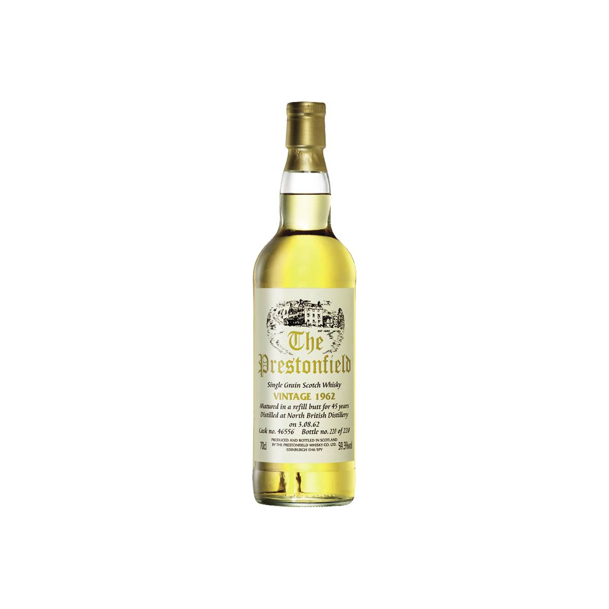 North British 1962 45 Years Single Grain Whisky