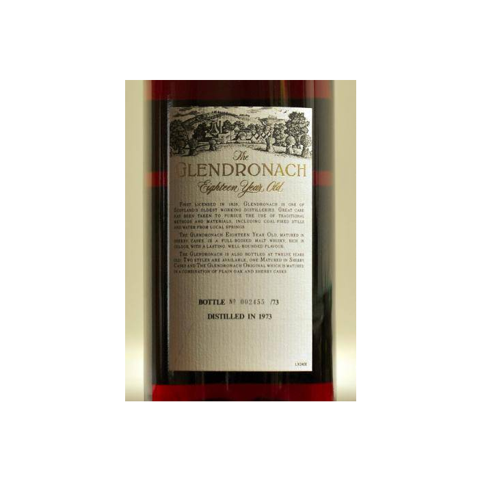 GlenDronach 1973 18 Years Single Malt Whisky 2