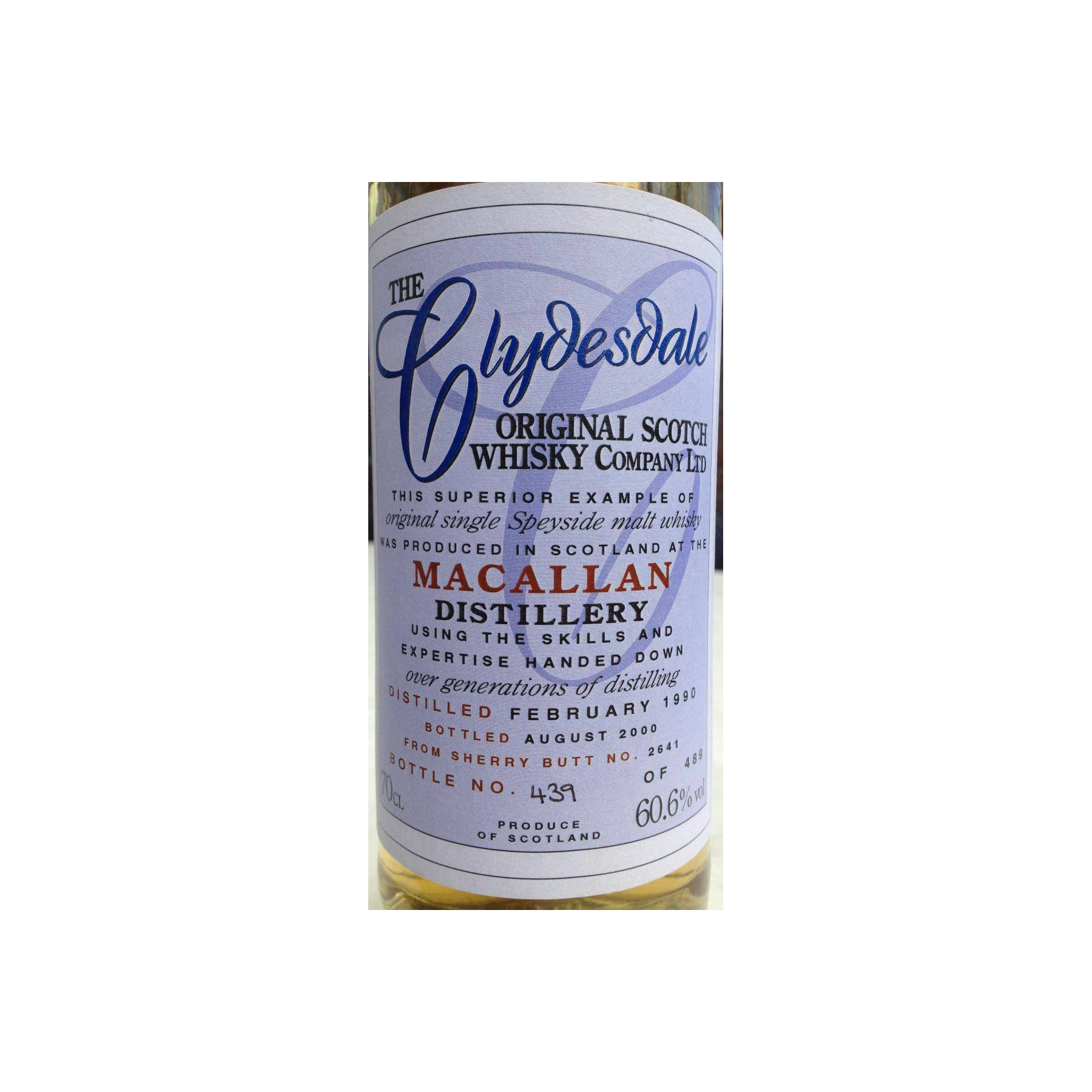 The Macallan 1990 10 Years Single Malt Whisky 2