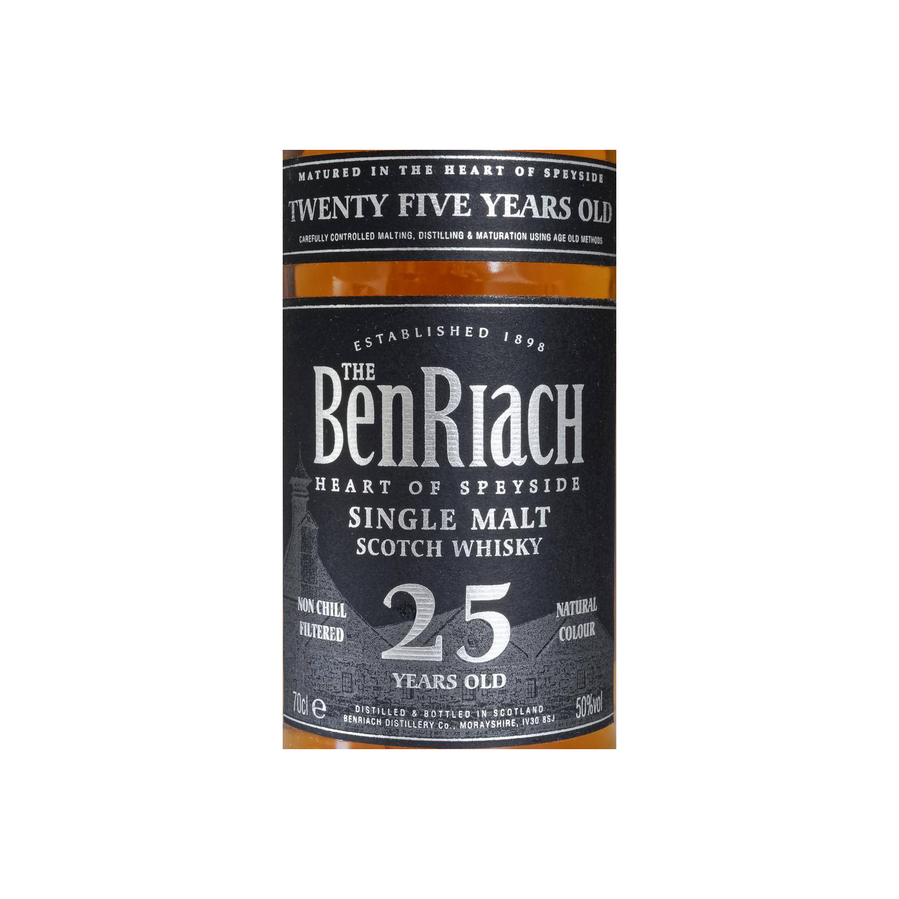 BenRiach 25 Years Single Malt Whisky 2