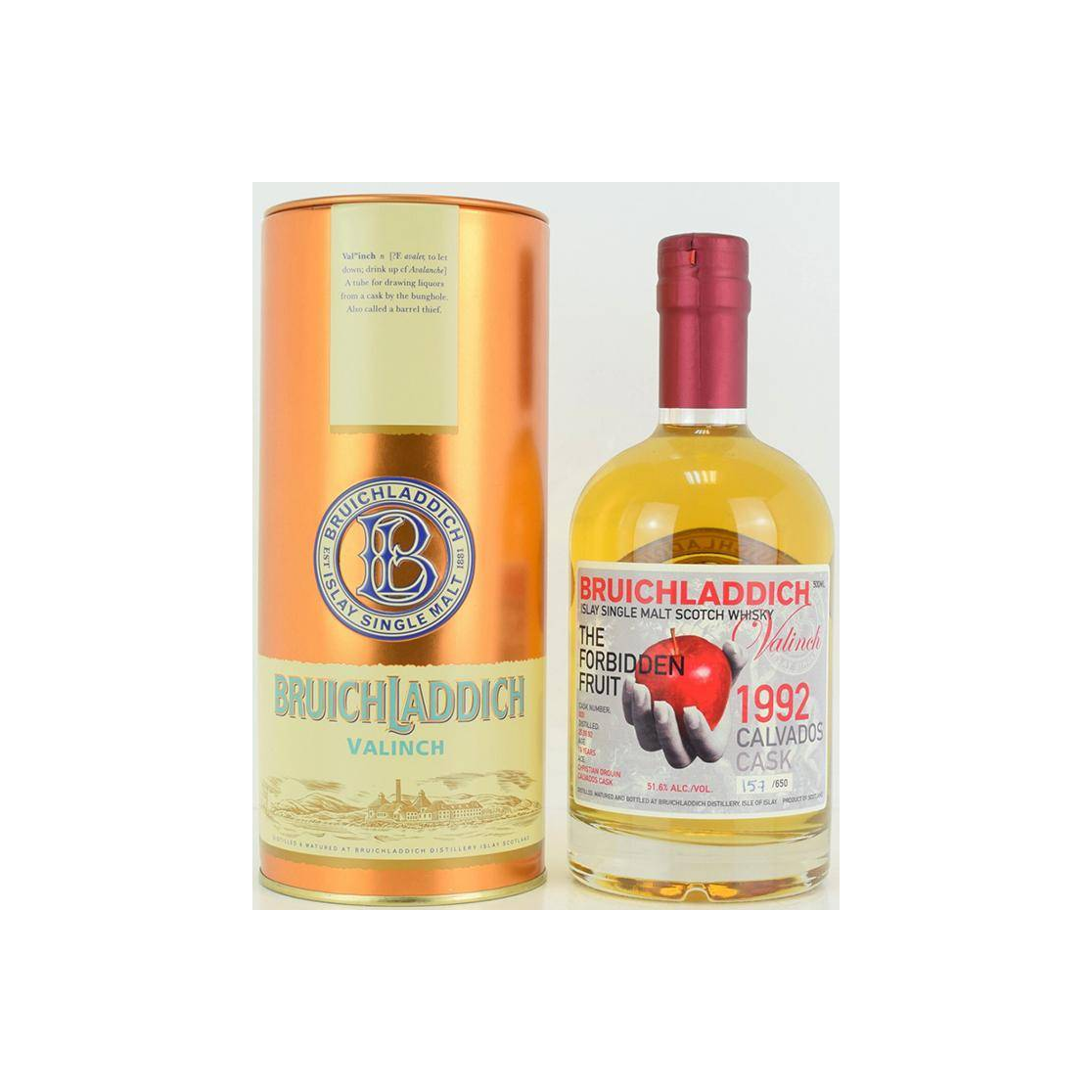 Bruichladdich 1992 19 Years Single Malt Whisky 2