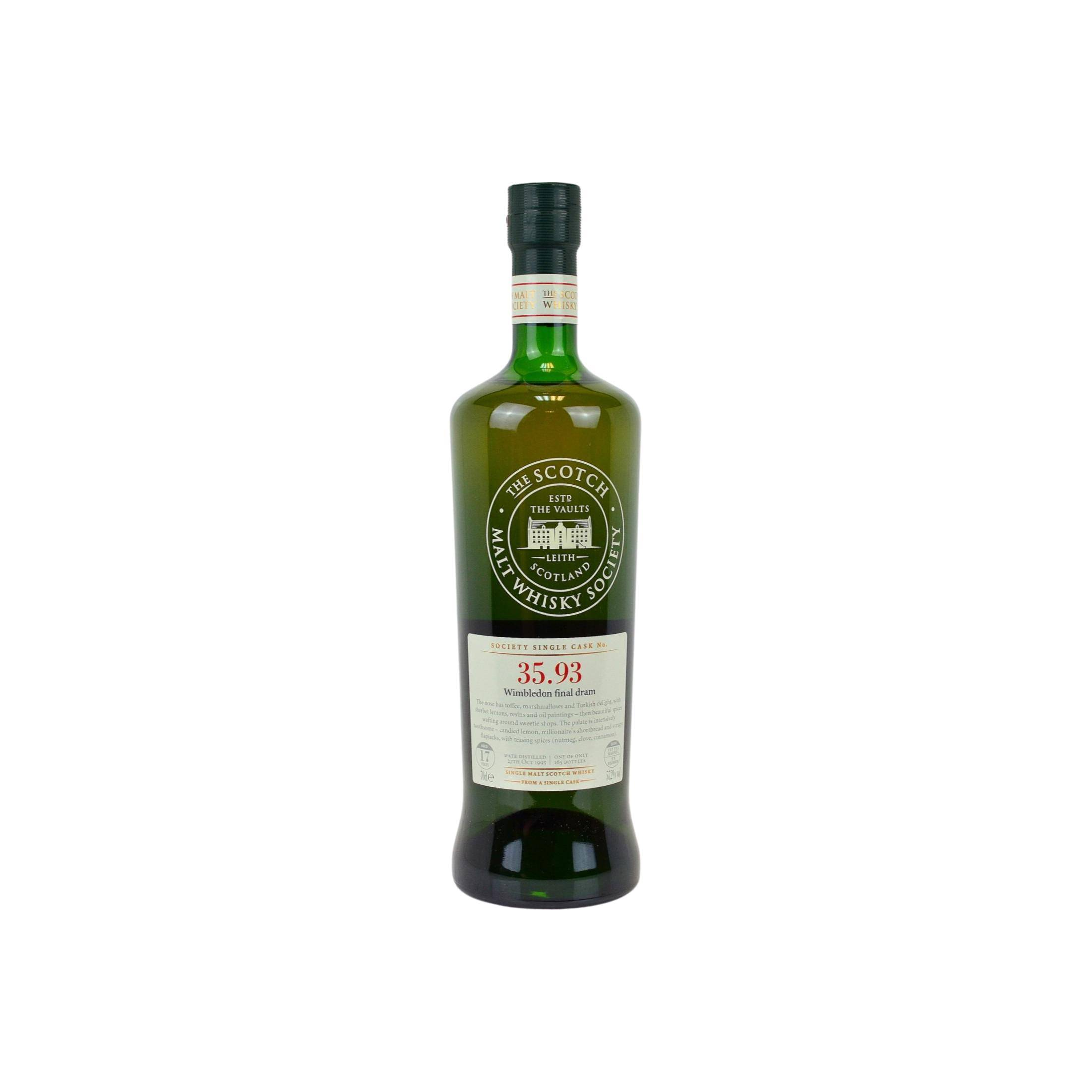 The Scotch Malt Whisky Society 1995 17 Years Single Malt Whisky