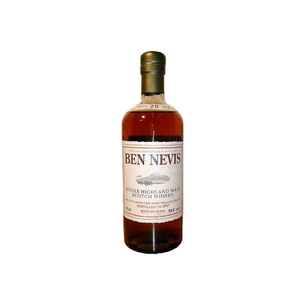 Ben Nevis 1967 26 Years Single Malt Whisky