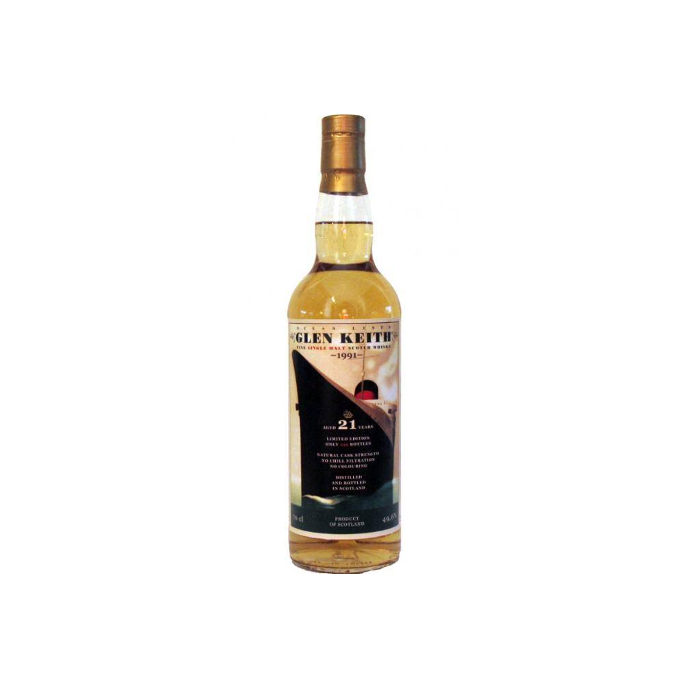 Glen Keith 1991 21 Years Single Malt Whisky
