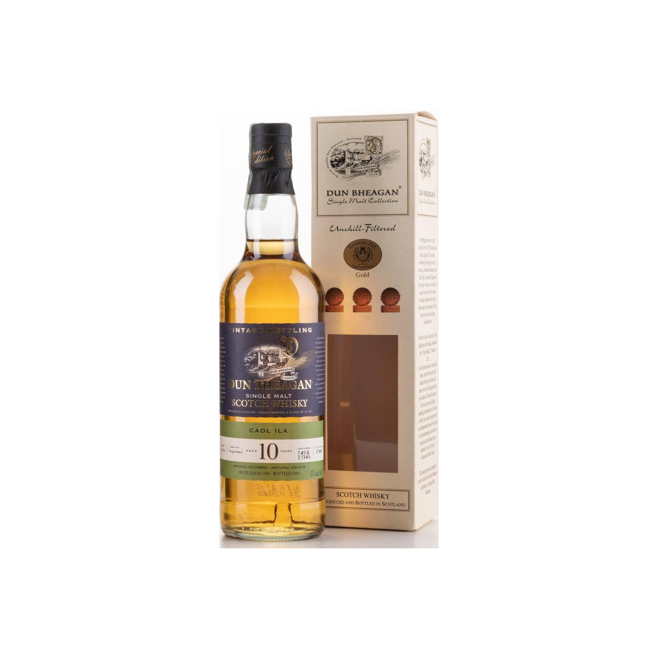 Caol Ila 1996 10 Years Single Malt Whisky 3