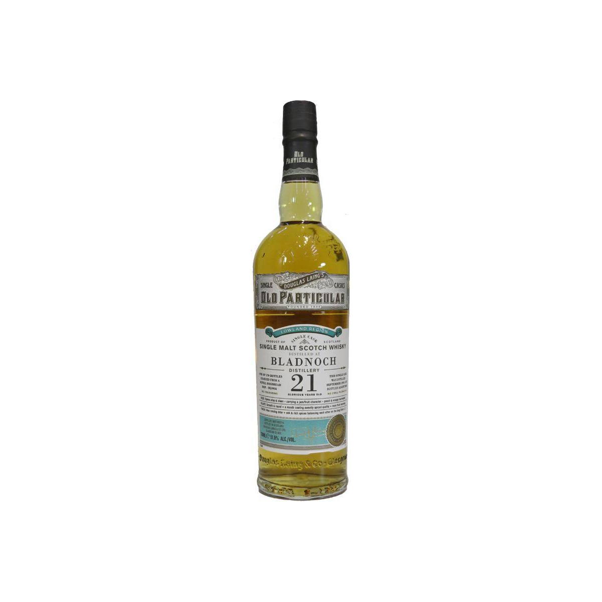 Bladnoch Old Particular 1991 21 Years Single Malt Whisky