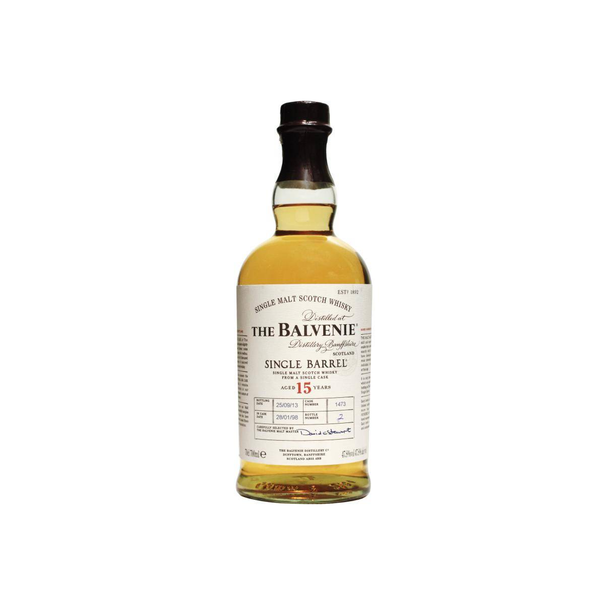 The Balvenie Single Cask 1998 15 Years Single Malt Whisky