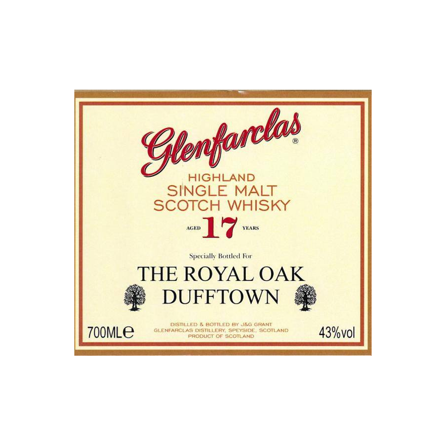 Glenfarclas 17 Years Single Malt Whisky