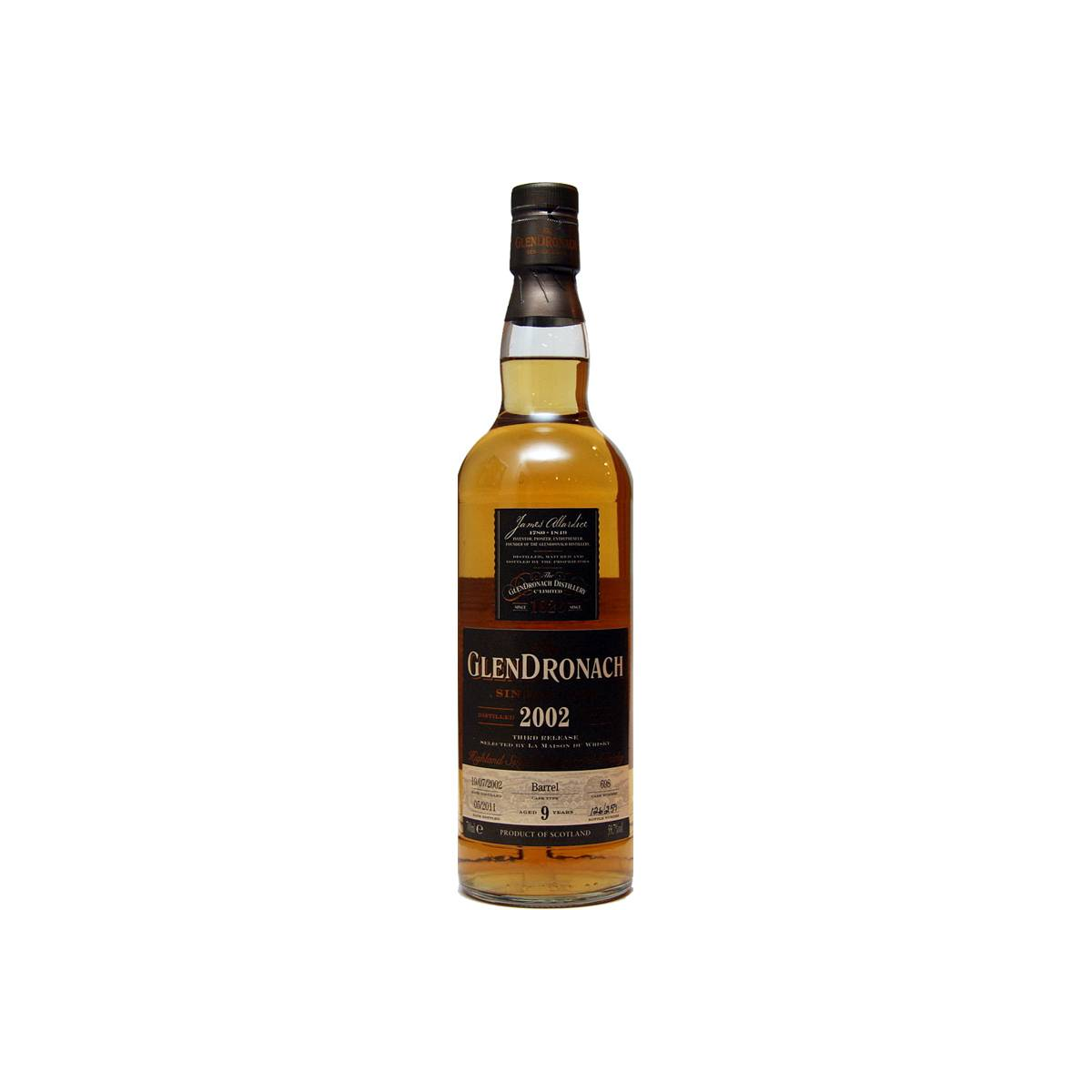 GlenDronach Single Cask 2002 9 Years Single Malt Whisky