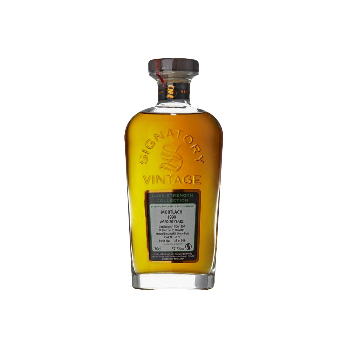 Mortlach Cask Strength Collection 1990 20 Years Single Malt Whisky