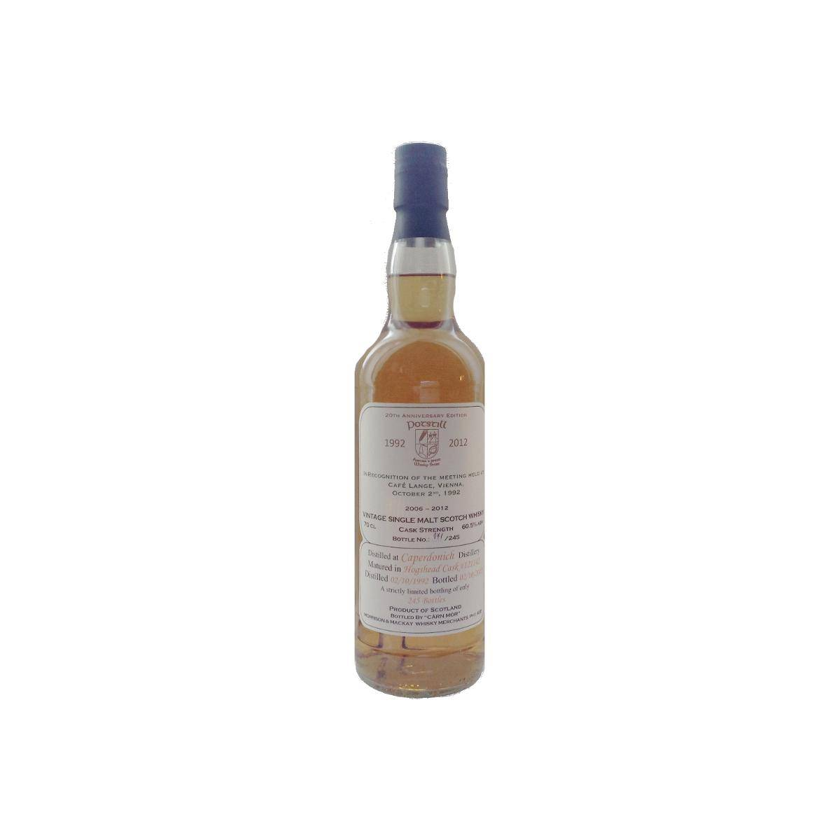 Caperdonich 1992 20 Years Single Malt Whisky