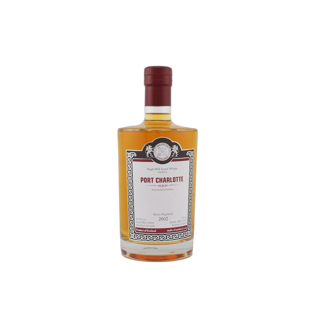 Bruichladdich 2002 10 Years Single Malt Whisky