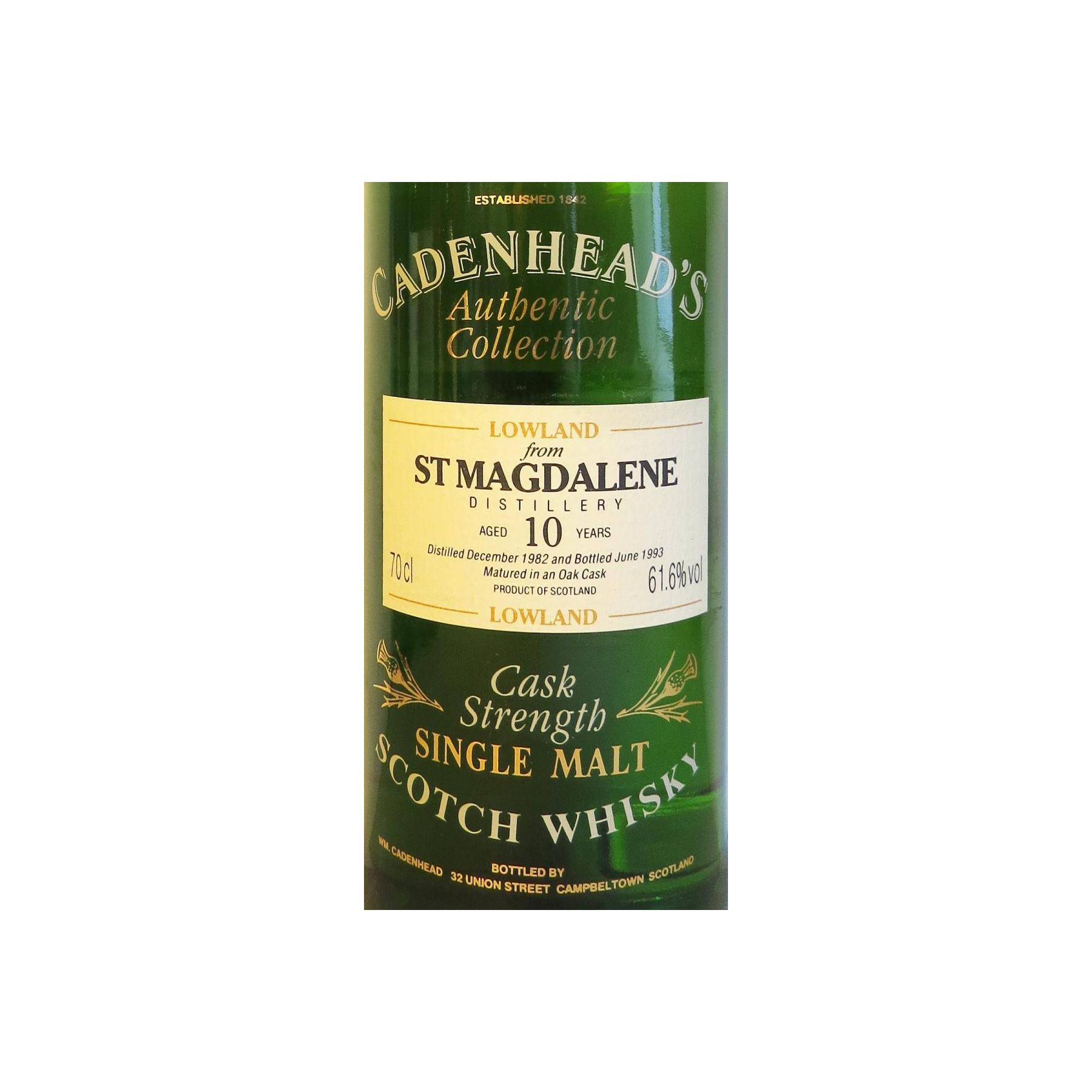 St. Magdalene Authentic Collection 1982 10 Years Single Malt Whisky 2