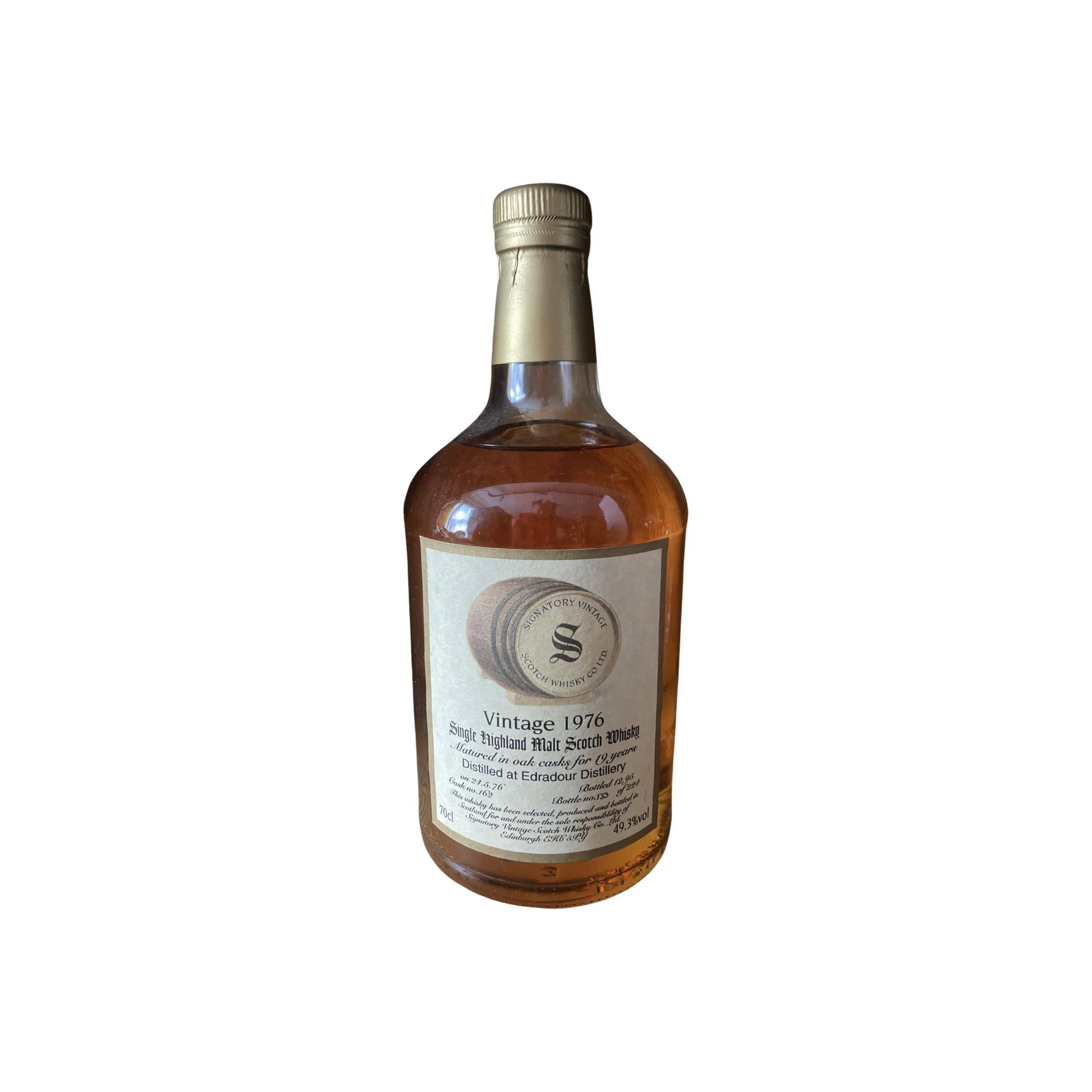 Edradour Vintage Collection - Dumpy 1976 19 Years Single Malt Whisky