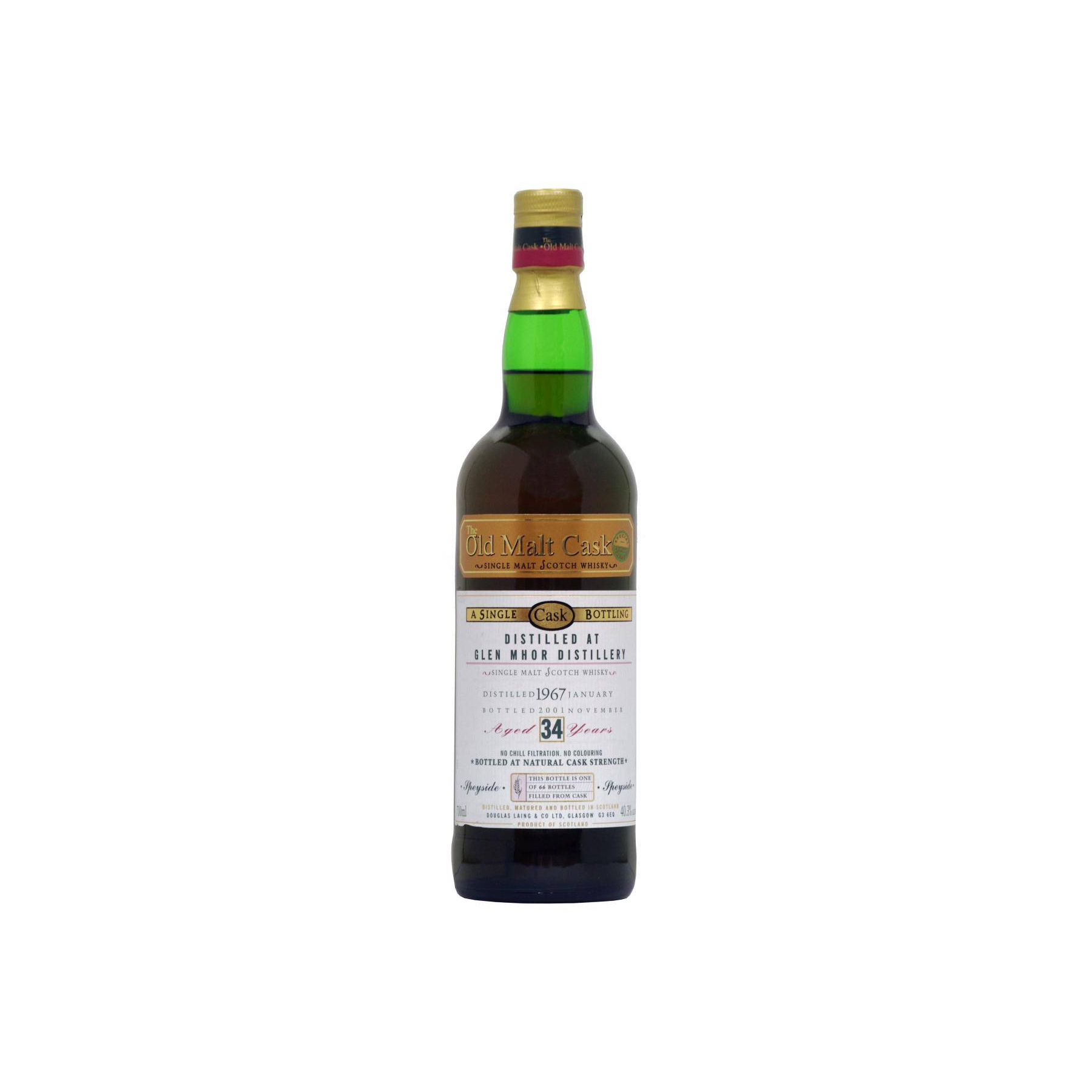 Glen Mhor Old Malt Cask 1967 34 Years Single Malt Whisky 2