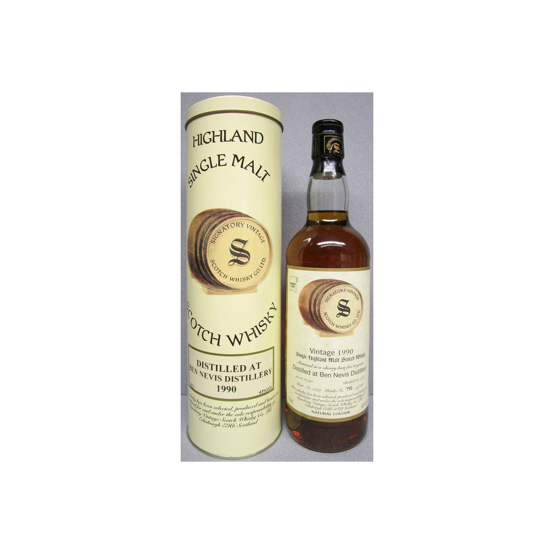 Ben Nevis Vintage Collection 1990 8 Years Single Malt Whisky 2