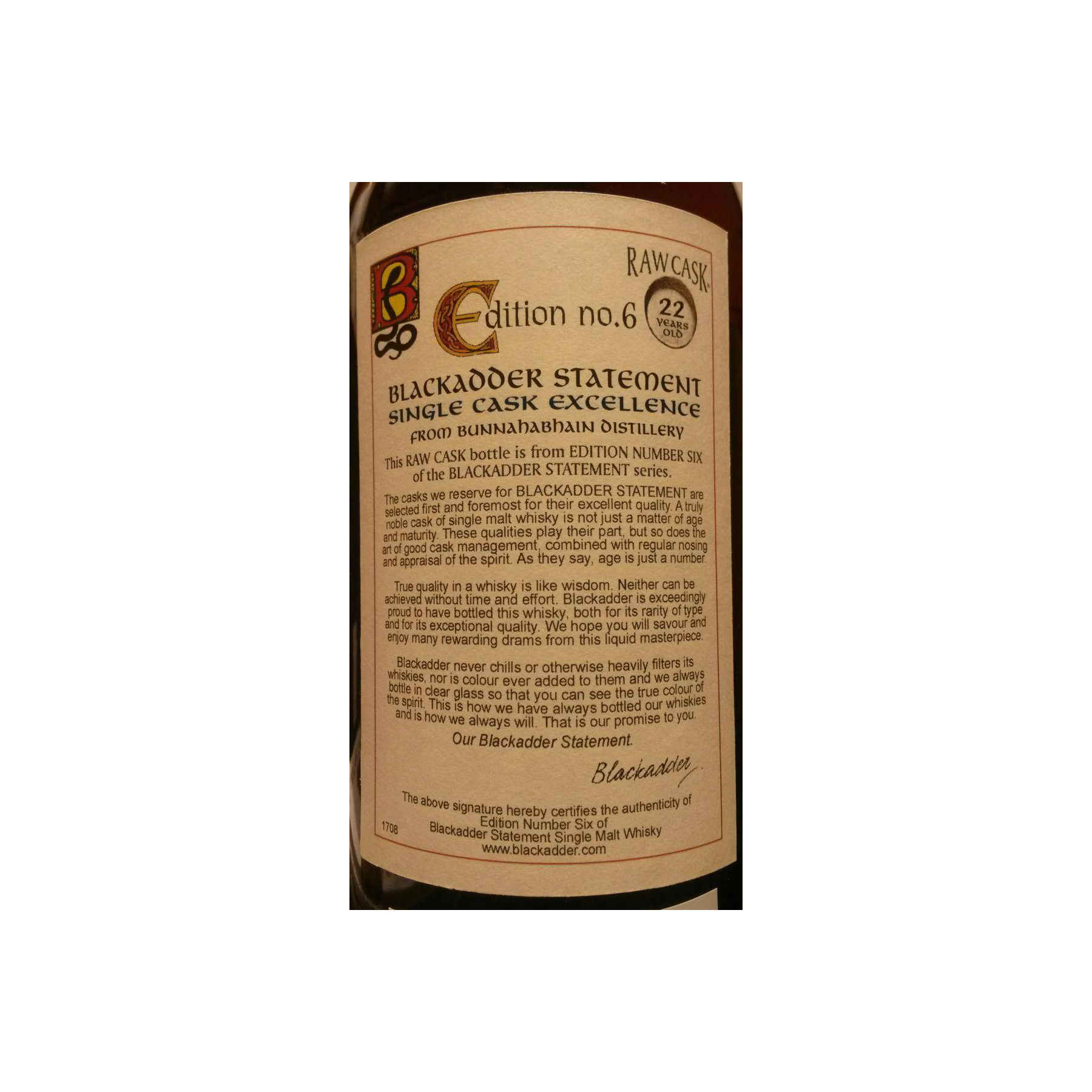 Bunnahabhain 1990 22 Years Single Malt Whisky 3