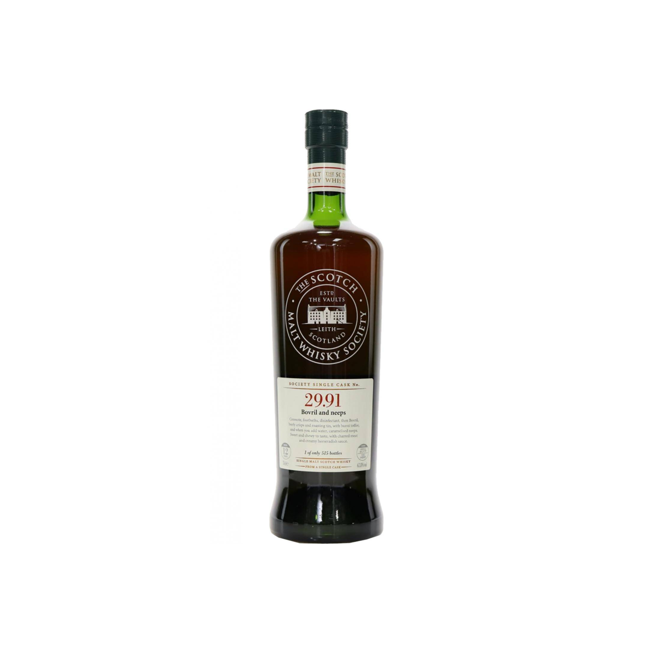 The Scotch Malt Whisky Society 1998 12 Years Single Malt Whisky