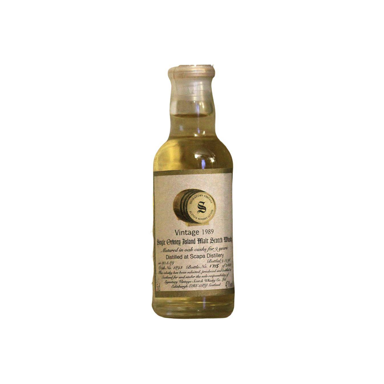 Scapa 1989 9 Years Single Malt Whisky 2
