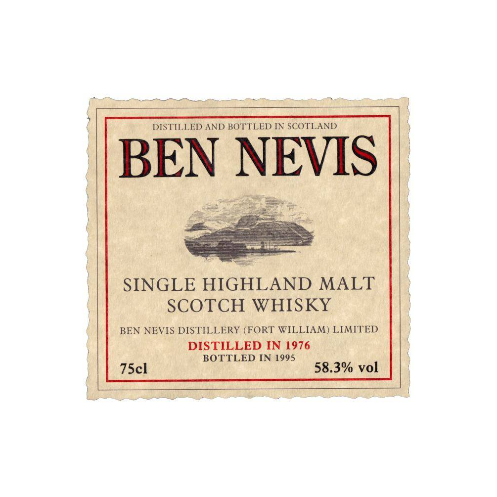 Ben Nevis 1976 19 Years Single Malt Whisky 2