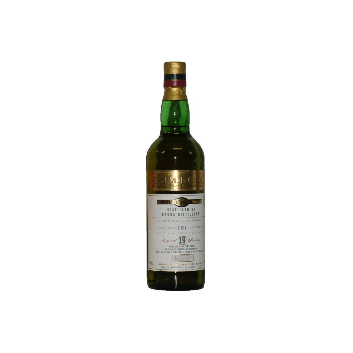 Brora Old Malt Cask 1981 19 Years Single Malt Whisky