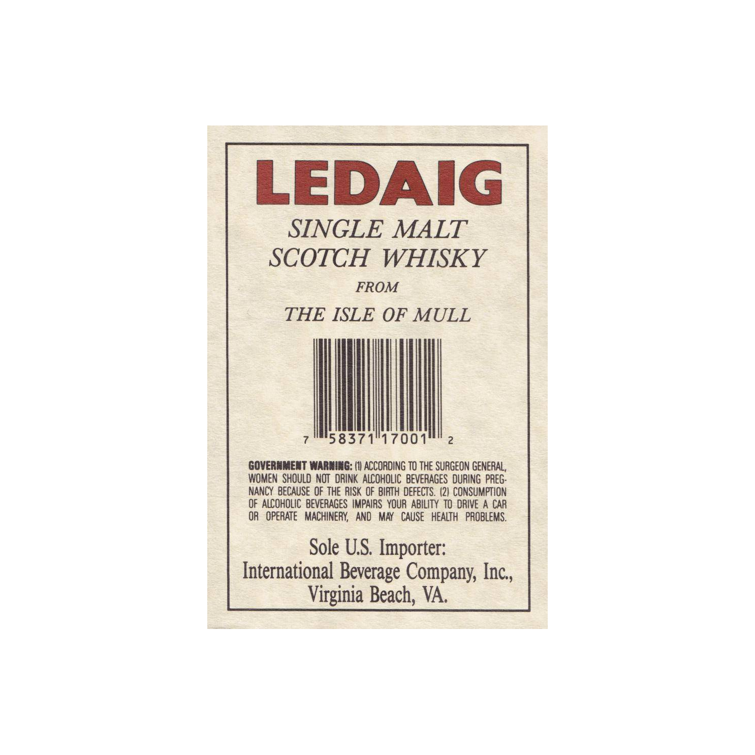 Ledaig 20 Years Single Malt Whisky 3
