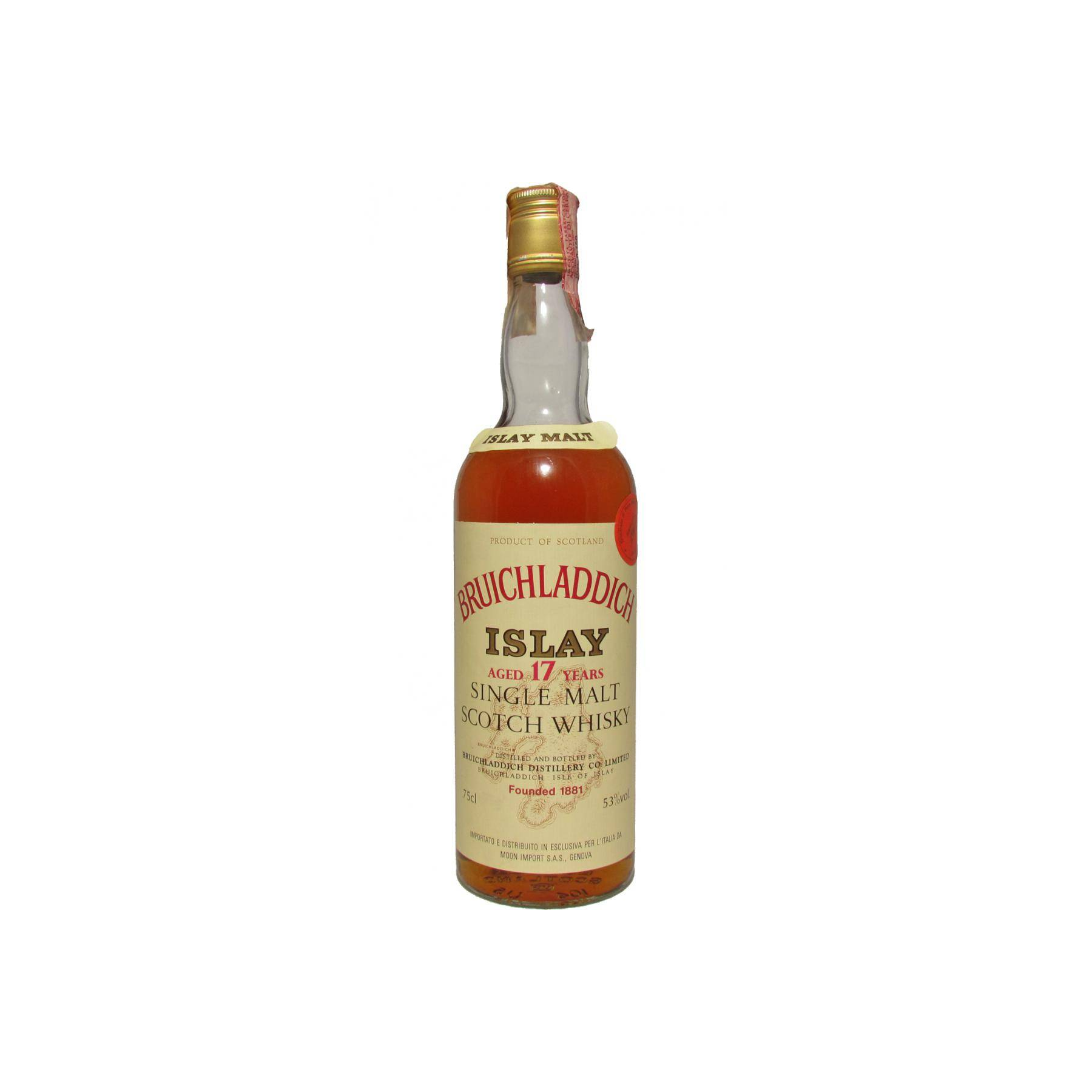 Bruichladdich 1964 17 Years Single Malt Whisky