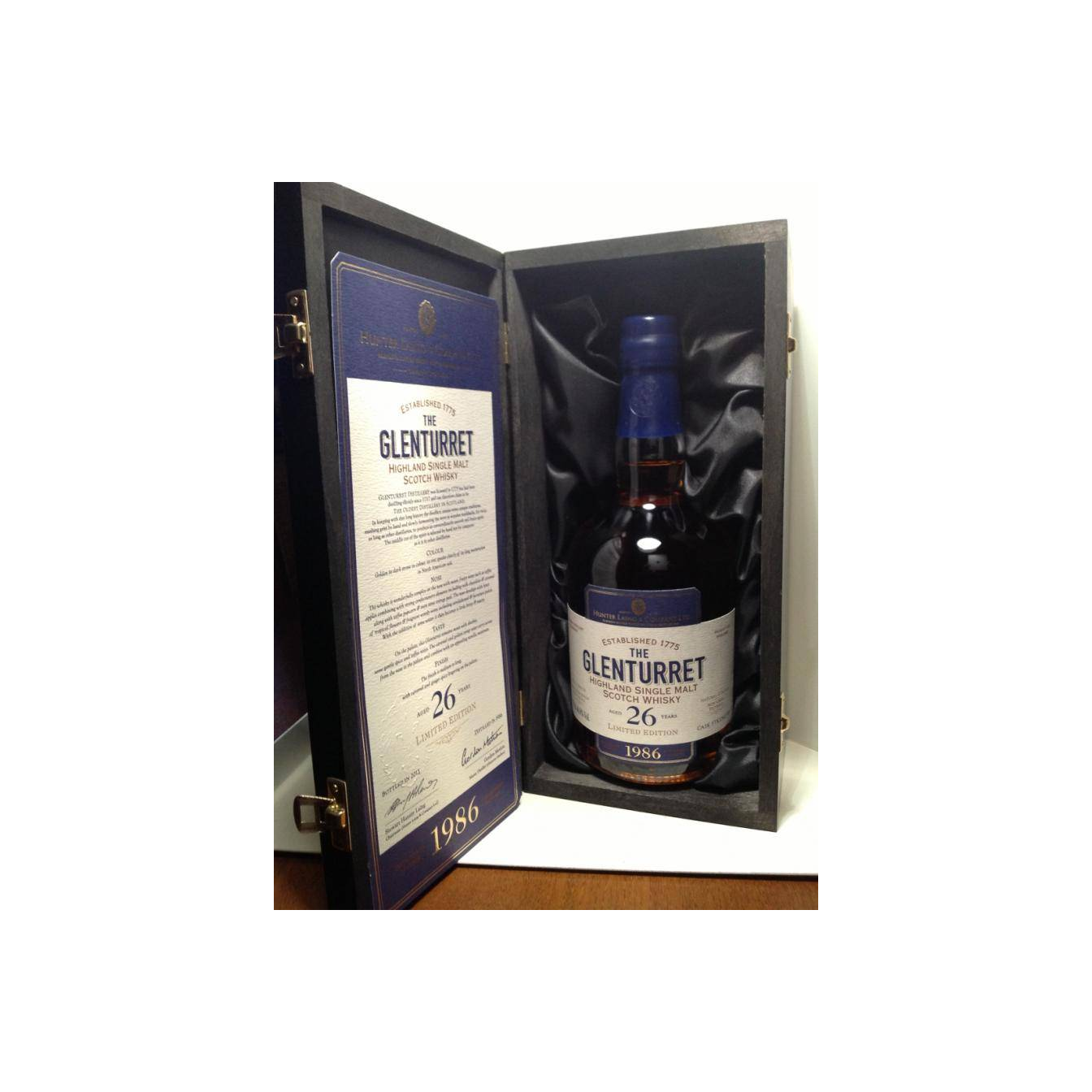 The Glenturret Limited Edition 1986 26 Years Single Malt Whisky 3