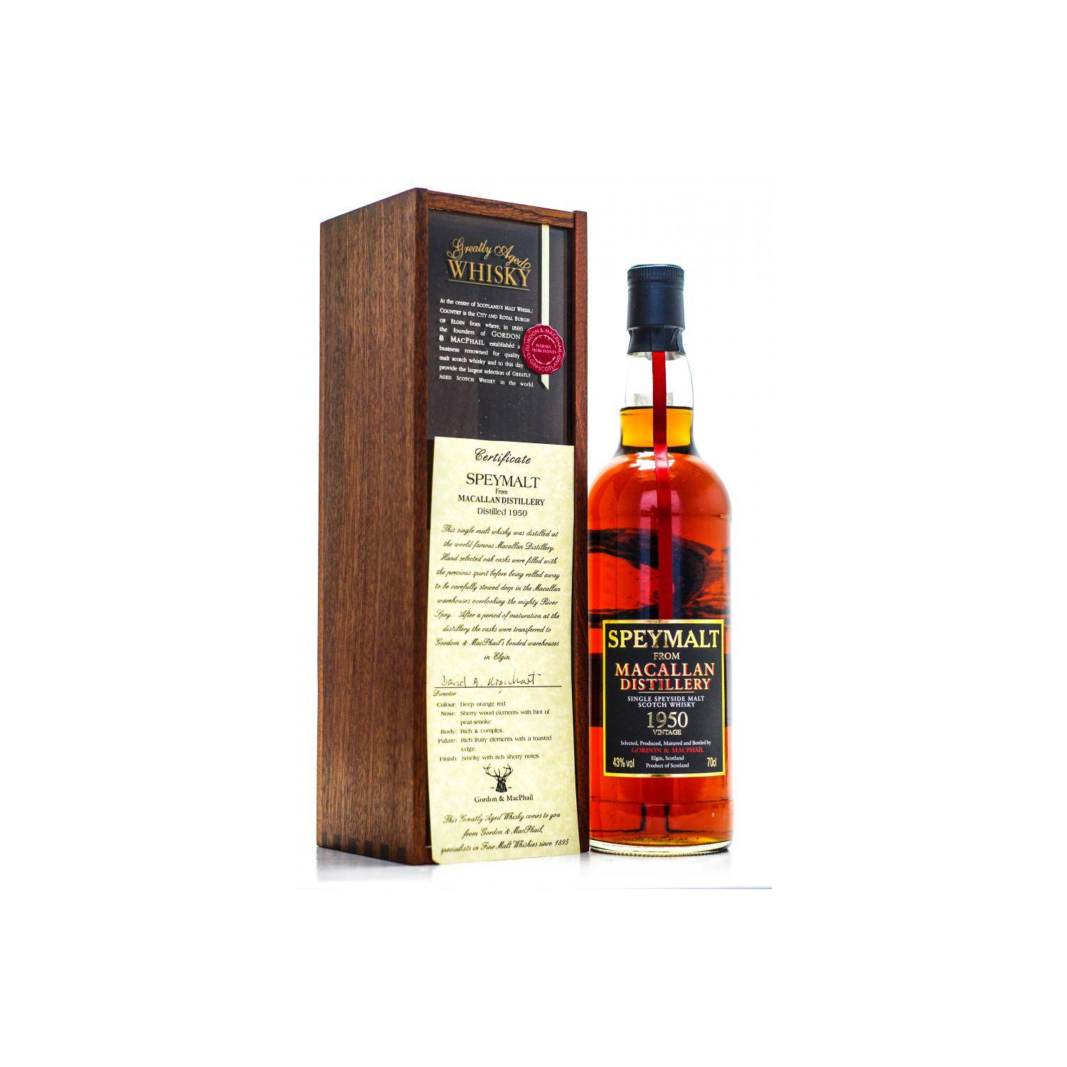 The Macallan 1950 56 Years Single Malt Whisky 3