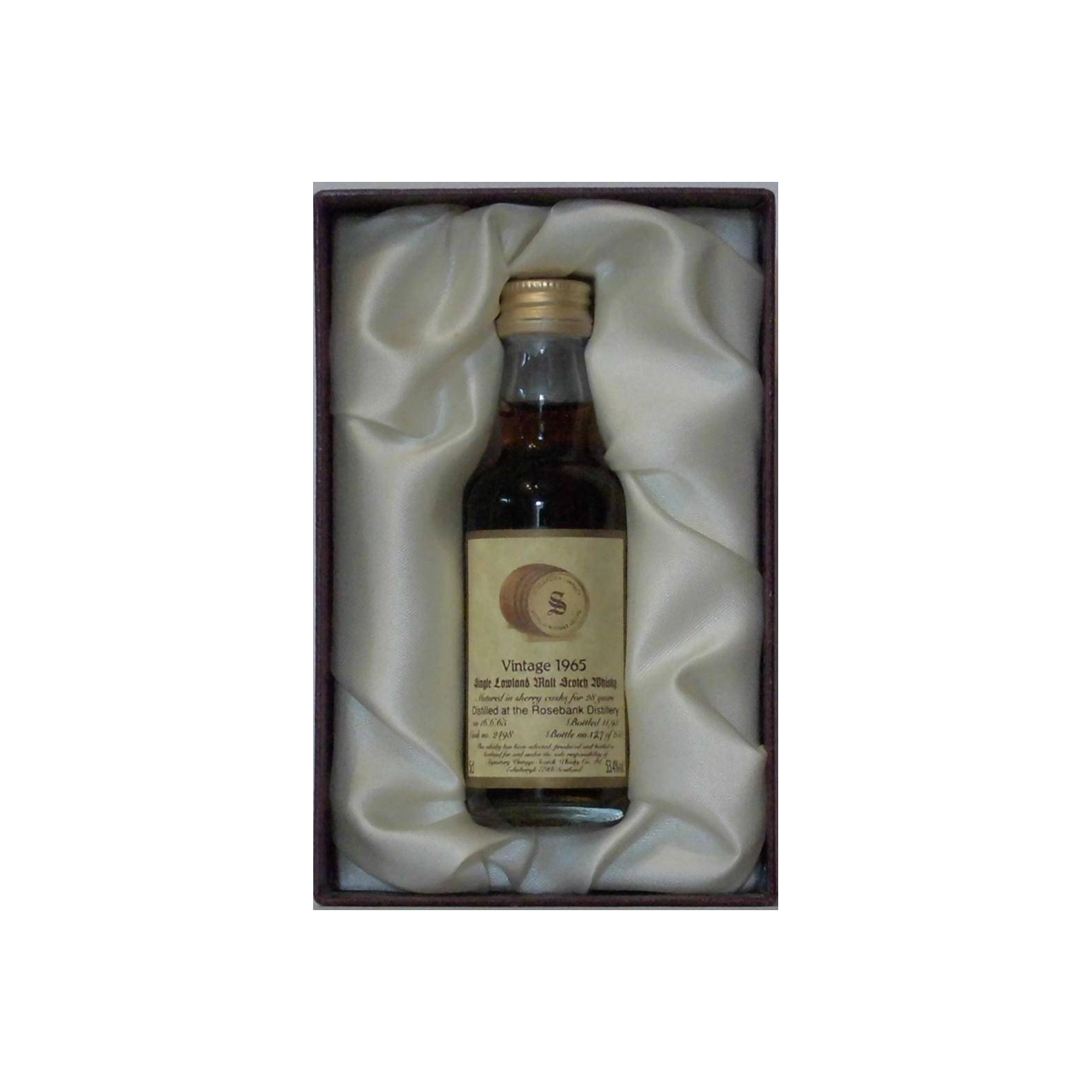 Rosebank 1965 28 Years Single Malt Whisky 3