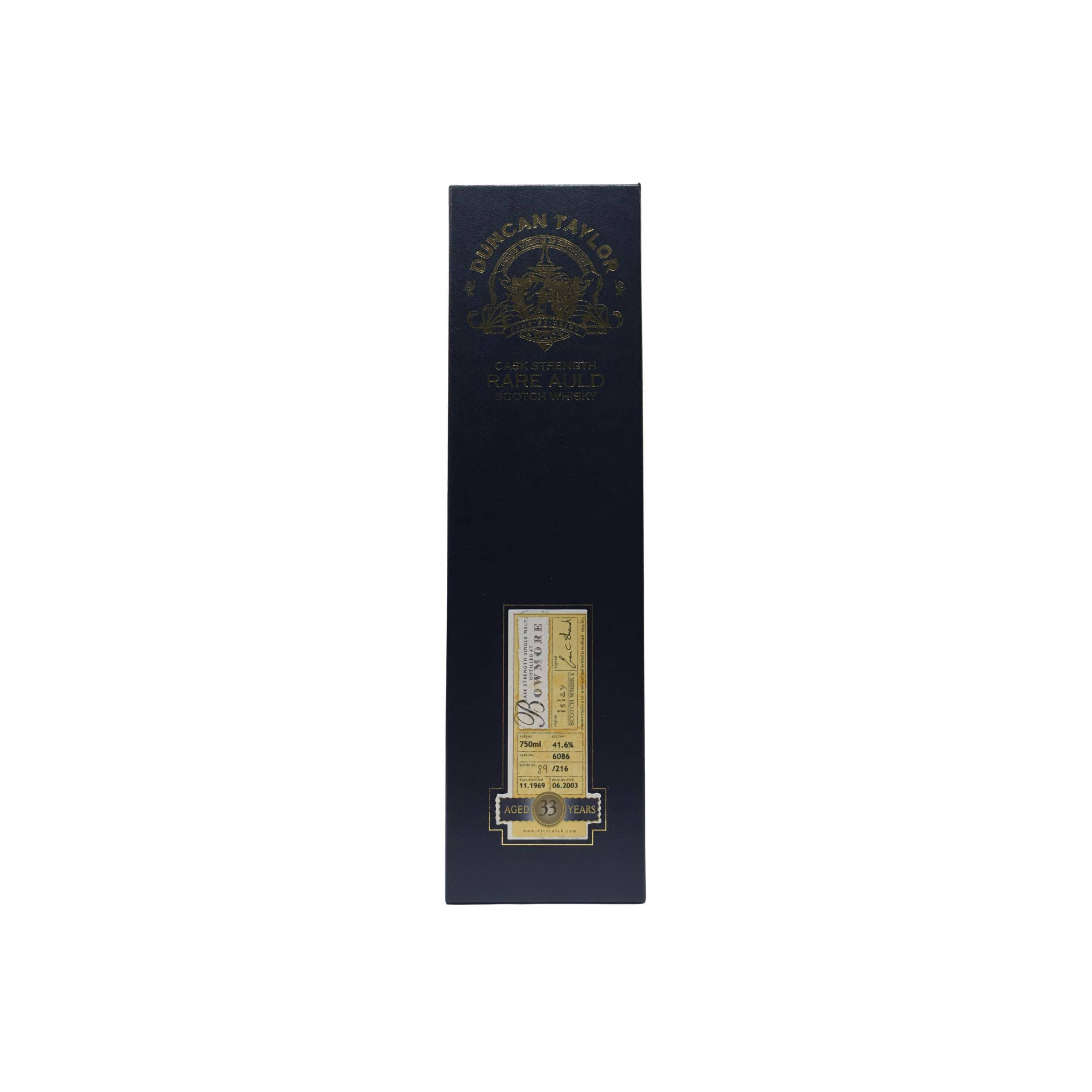 Bowmore Rare Auld 1969 33 Years Single Malt Whisky 3