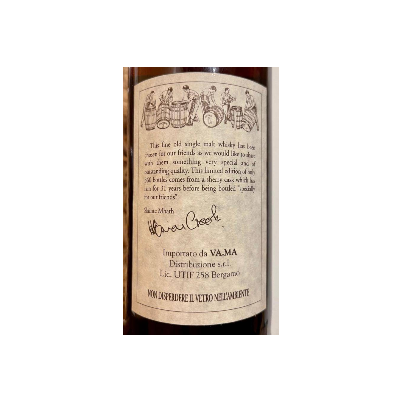 Glen Grant 1970 31 Years Single Malt Whisky 2