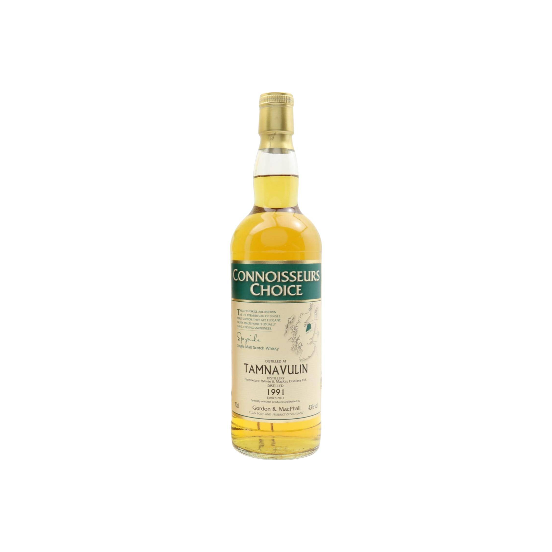Tamnavulin Connoisseurs Choice 1991 19 Years Single Malt Whisky