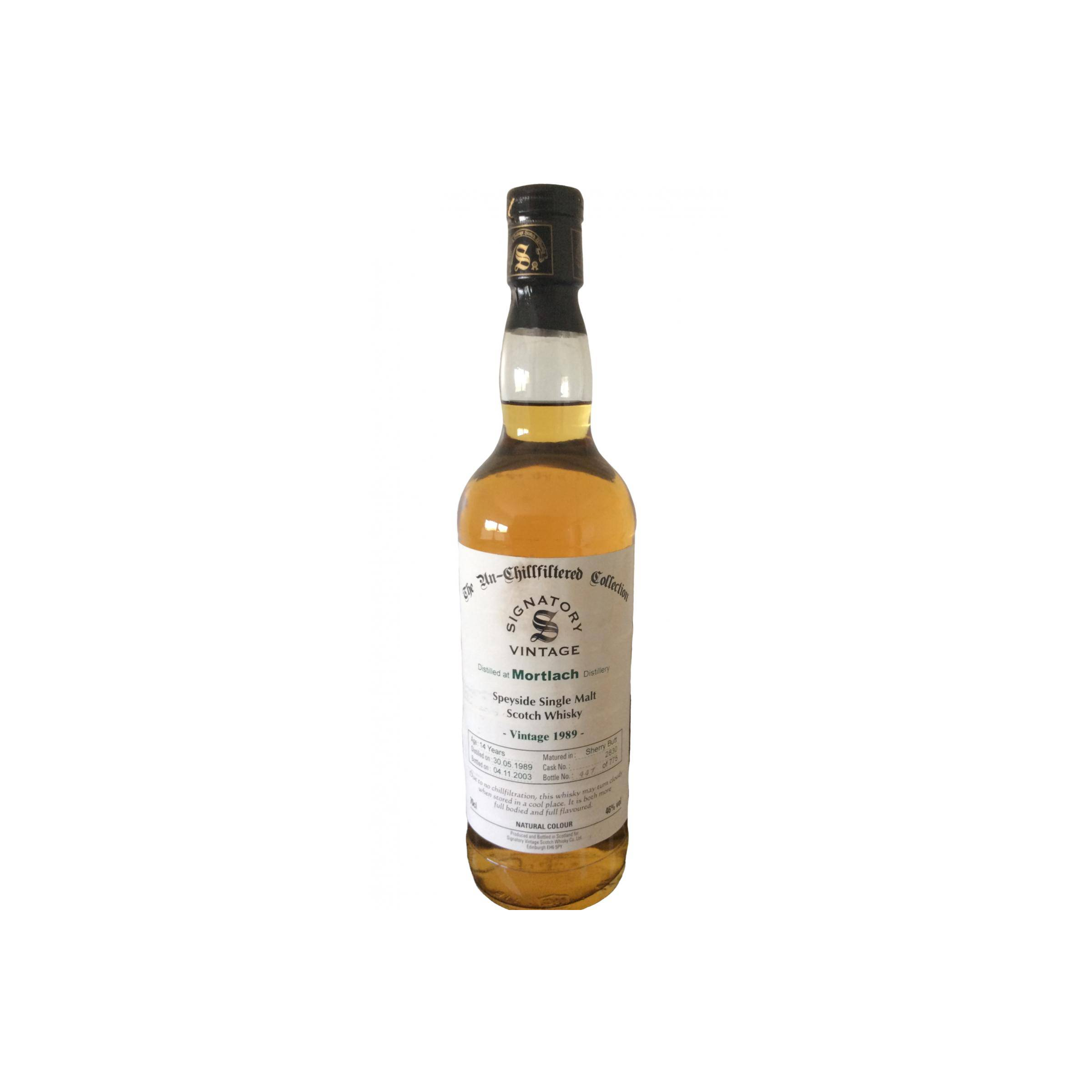 Mortlach The Un-Chillfiltered Collection 1989 14 Years Single Malt Whisky 3