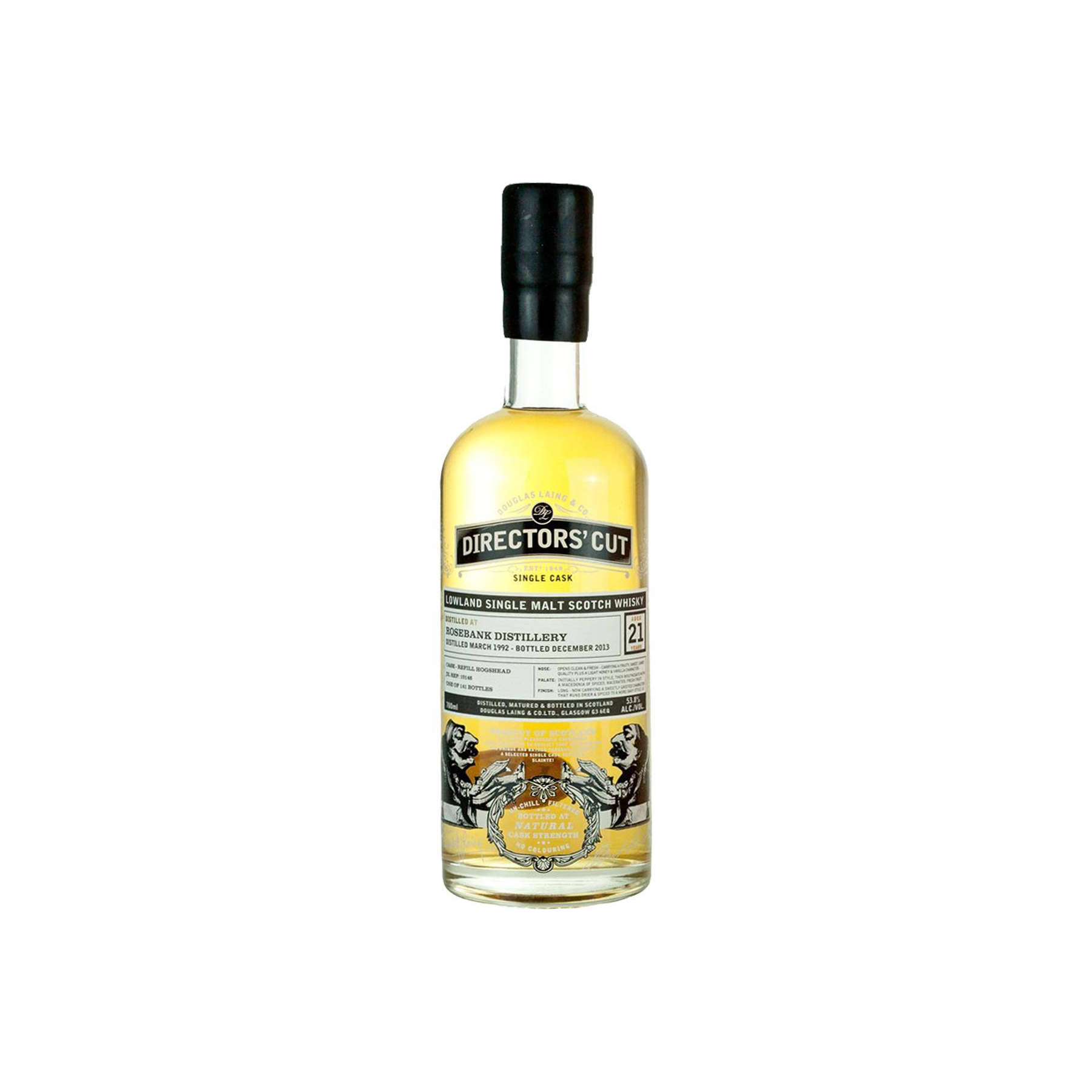 Rosebank 1992 21 Years Single Malt Whisky