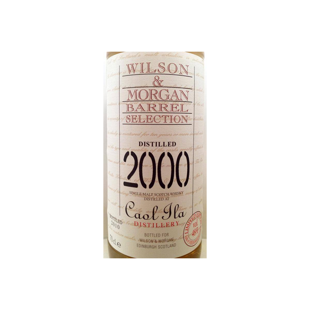 Caol Ila Barrel Selection 2000 10 Years Single Malt Whisky 2