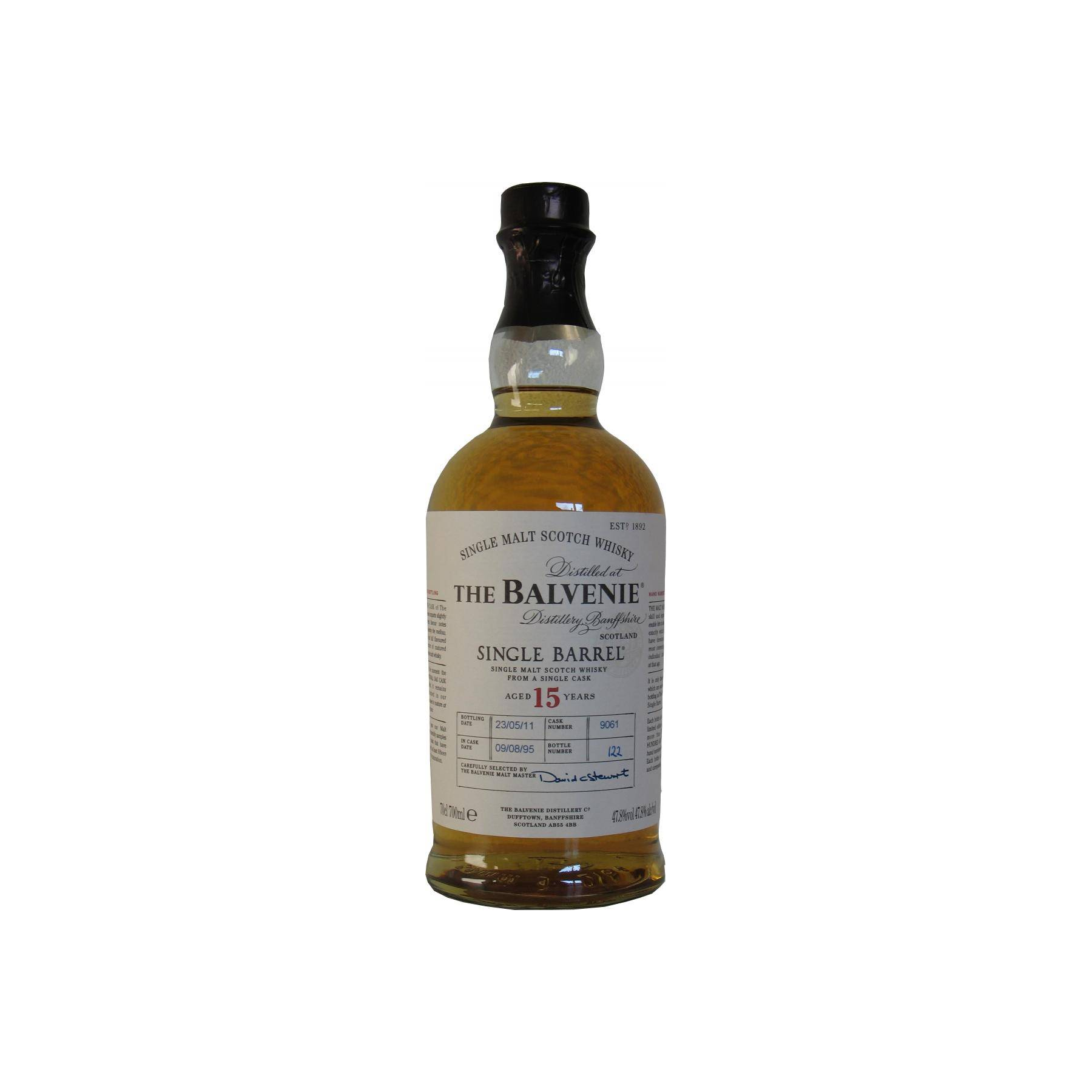 The Balvenie Single Cask 1995 15 Years Single Malt Whisky