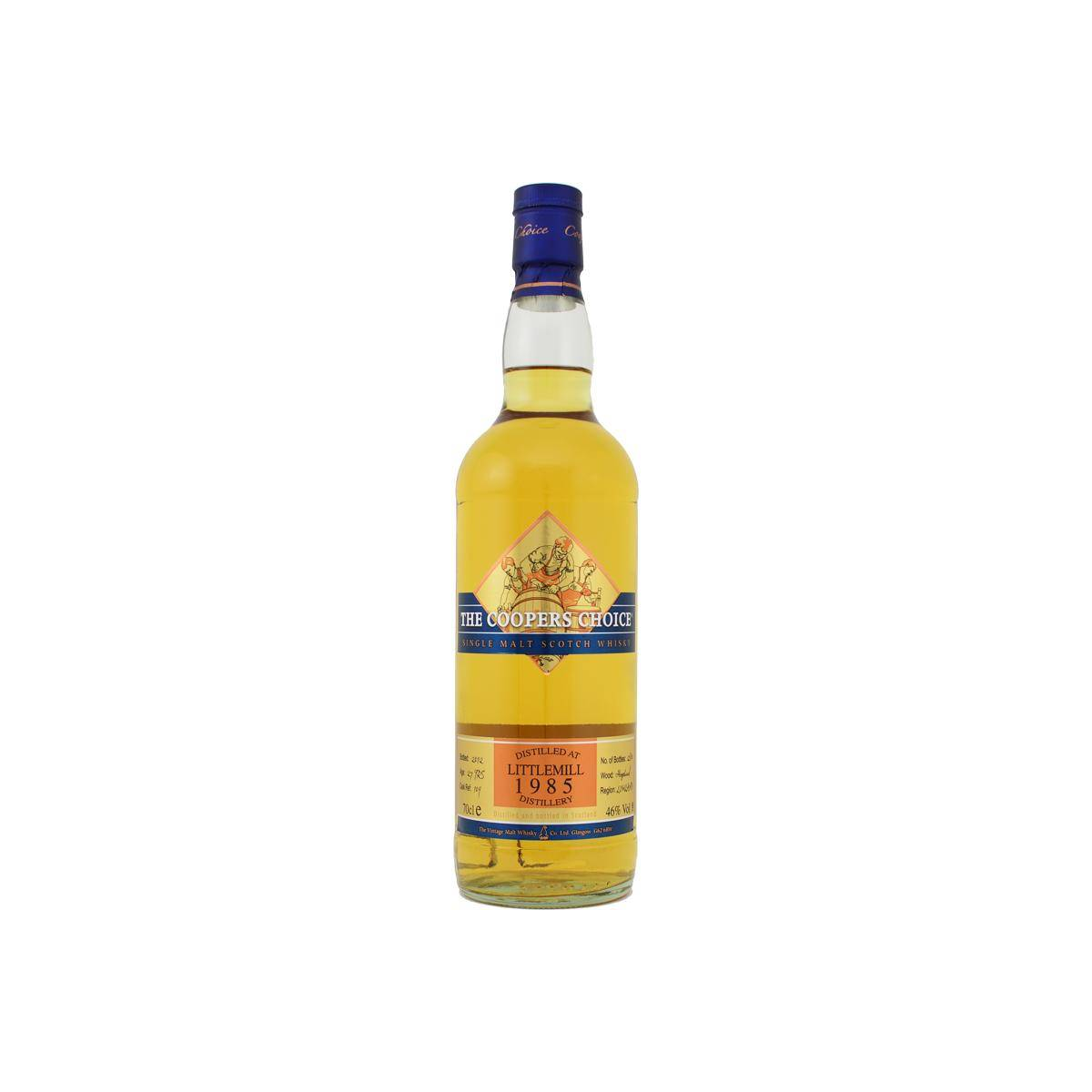 Littlemill The Cooper's Choice 1985 27 Years Single Malt Whisky
