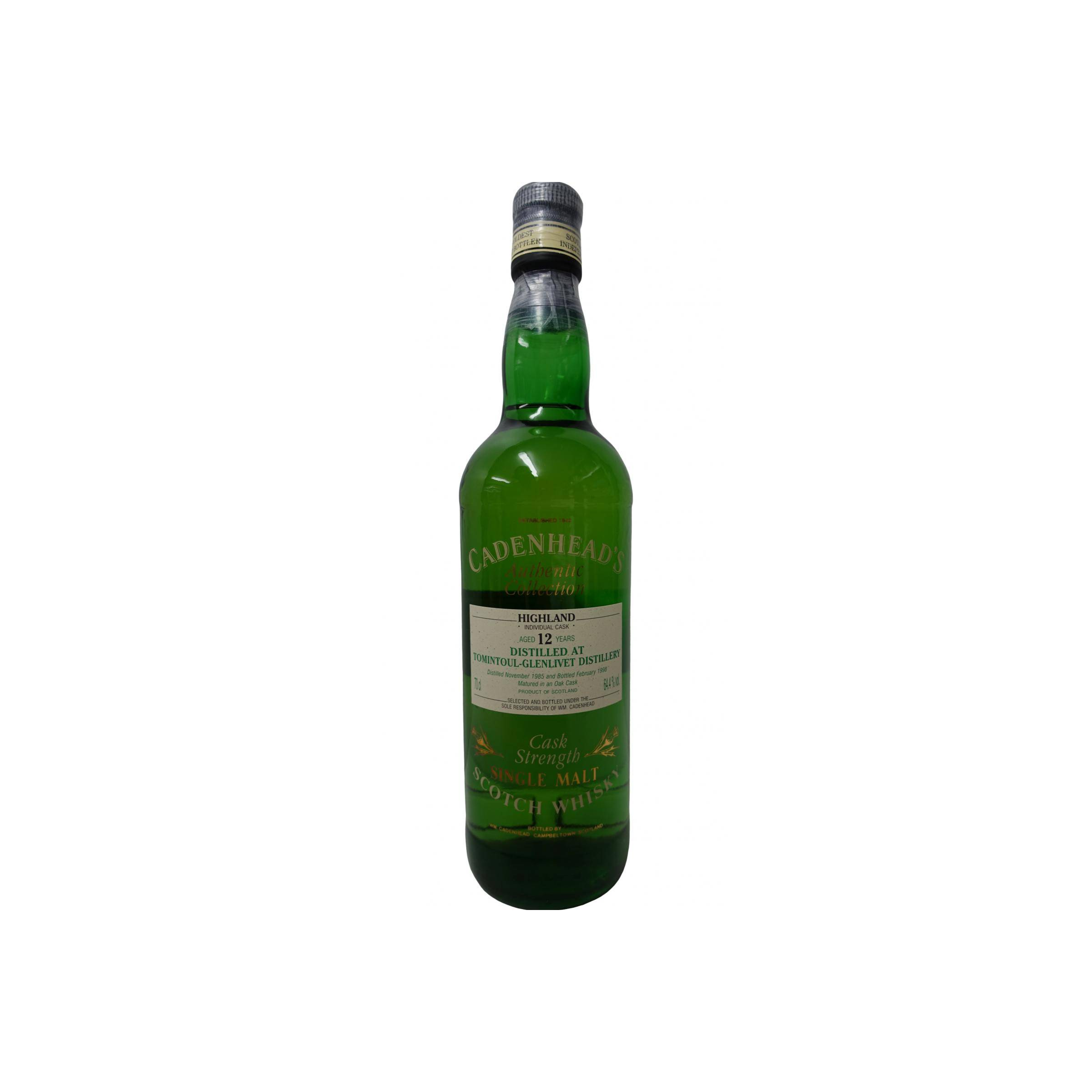 Tomintoul Authentic Collection 1985 12 Years Single Malt Whisky