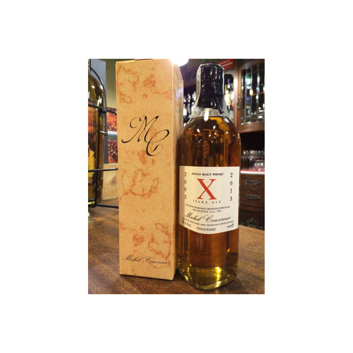 Michel Couvreur 2003 10 Years Single Malt Whisky 2