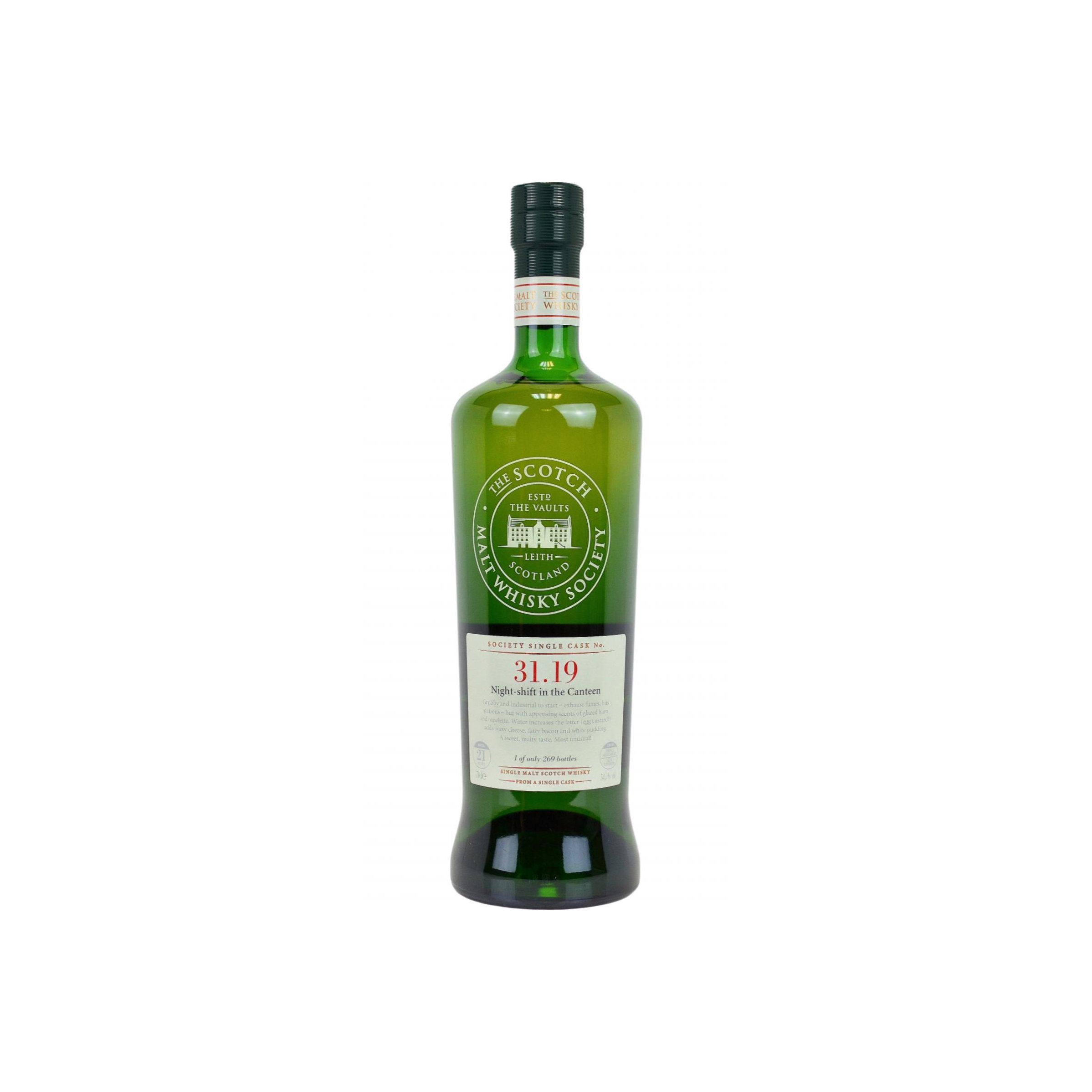 The Scotch Malt Whisky Society 1988 21 Years Single Malt Whisky