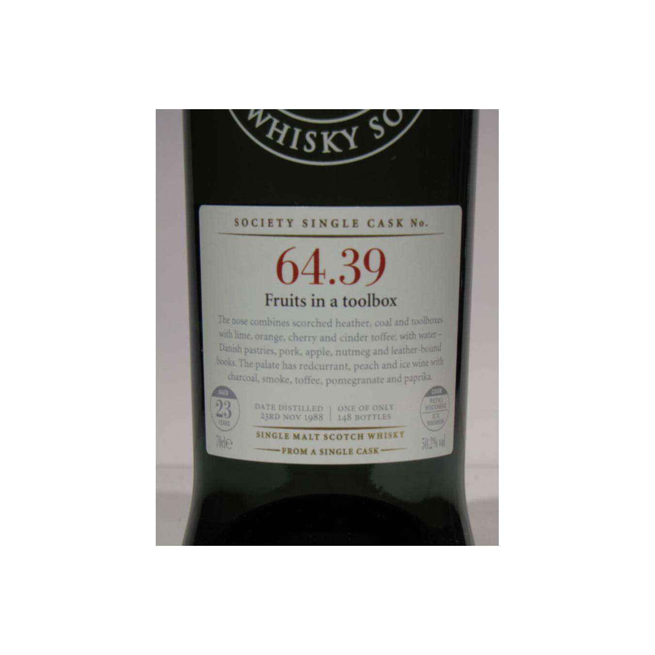 The Scotch Malt Whisky Society 1988 23 Years Single Malt Whisky 2