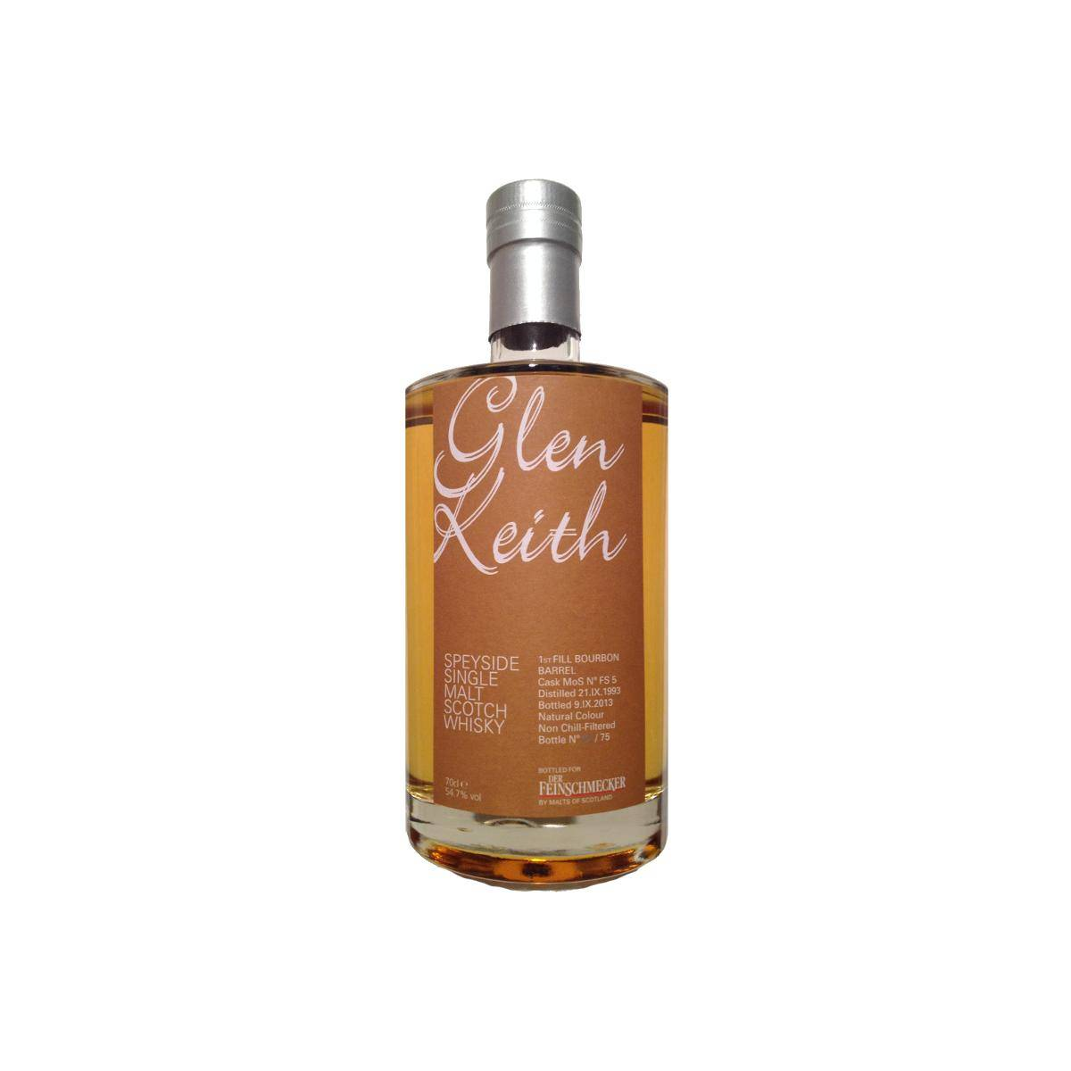 Glen Keith 1993 19 Years Single Malt Whisky